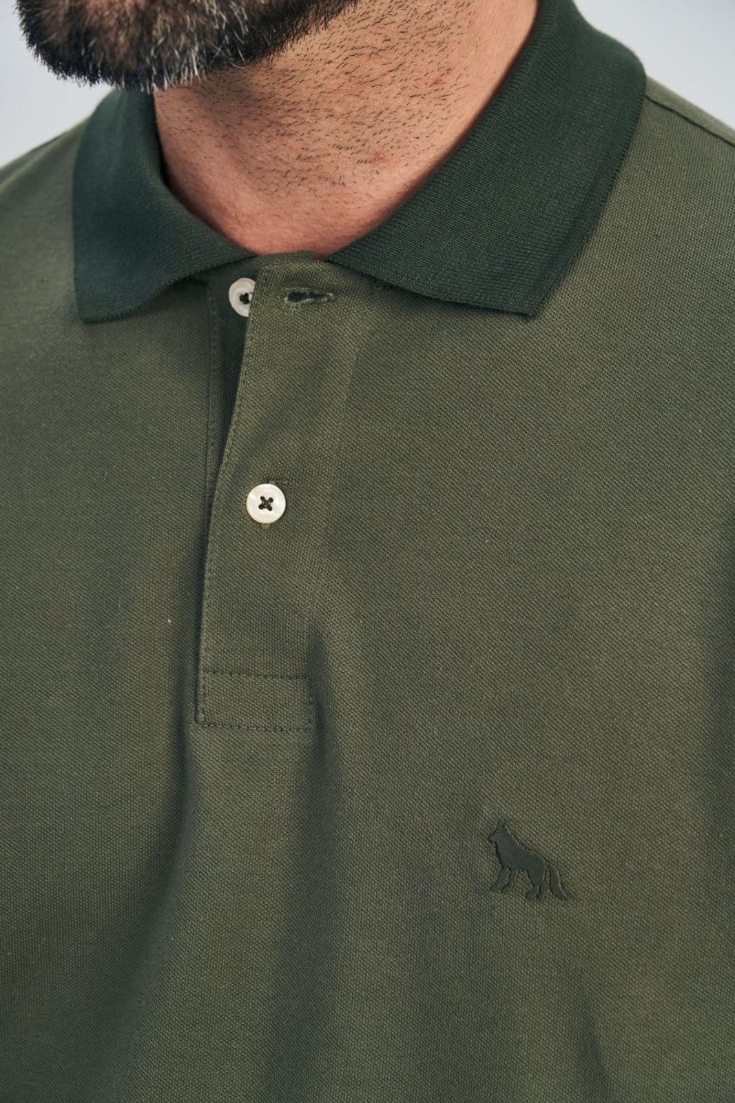 Vista 2 Polo Classic Masculina Acostamento ACOSTAMENTO MASCULINO preto