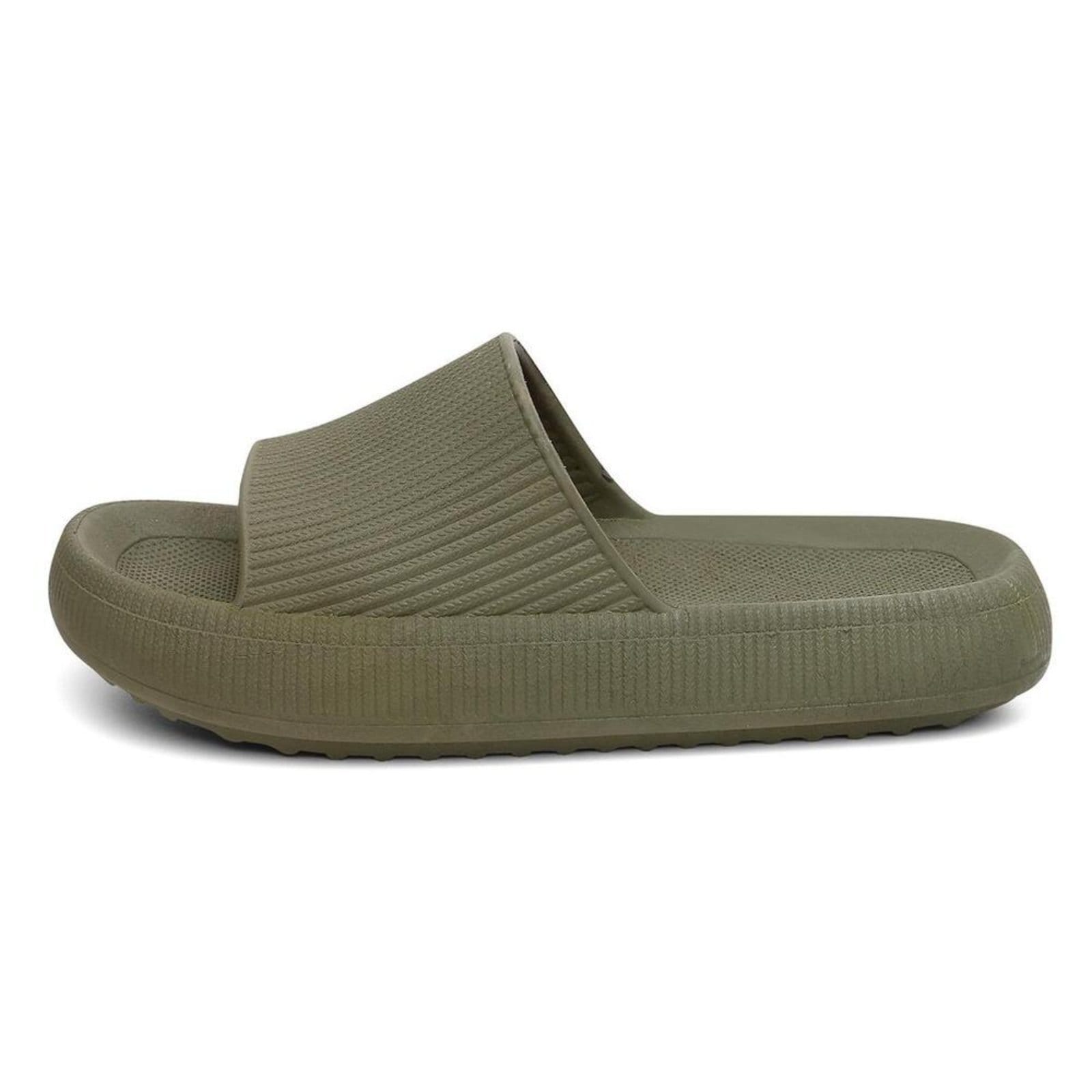 Chinelo Feminino Nuvem Ortopédico Slide Confortavel Militar