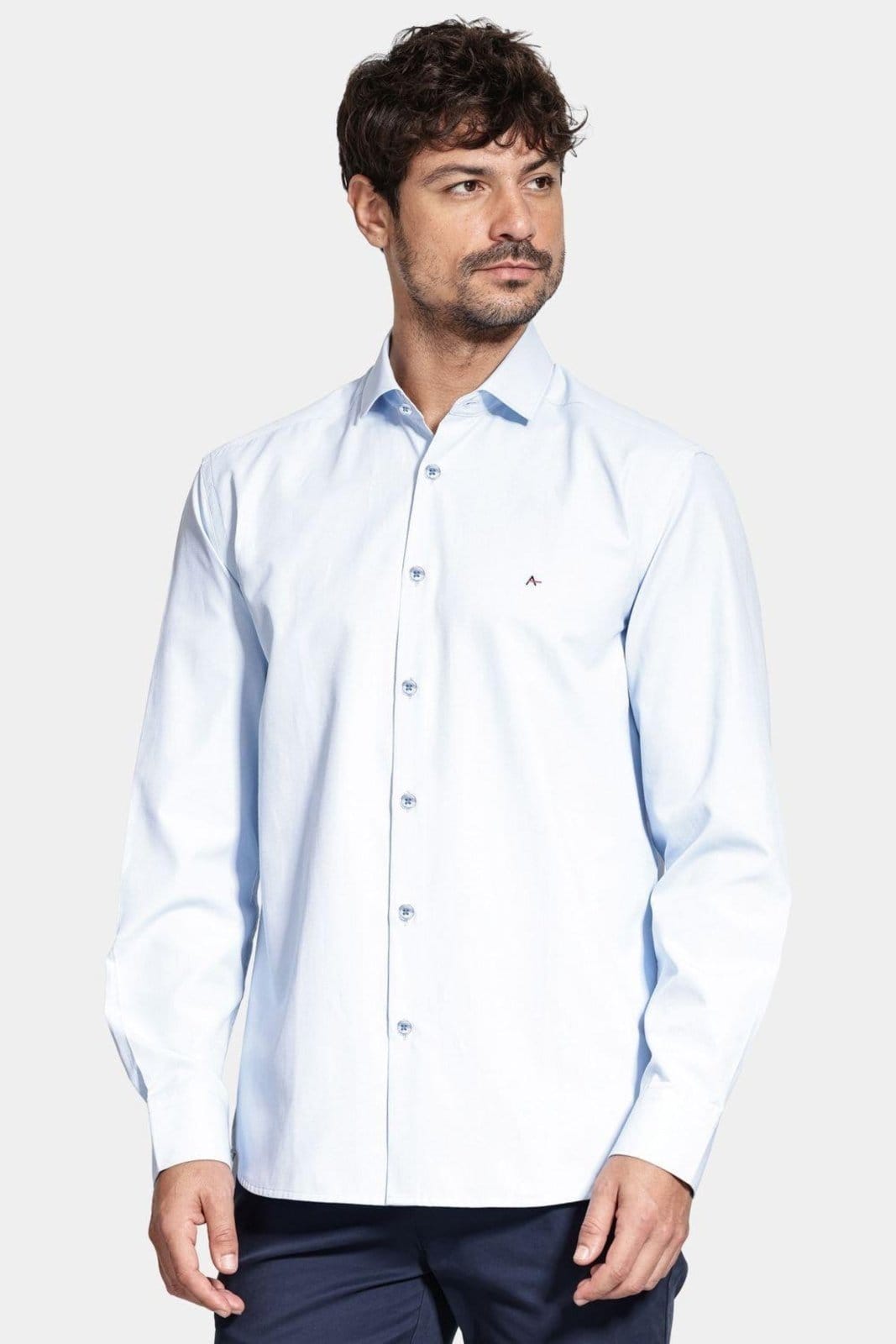 Camisa Aramis Manga Longa Algodão Misto