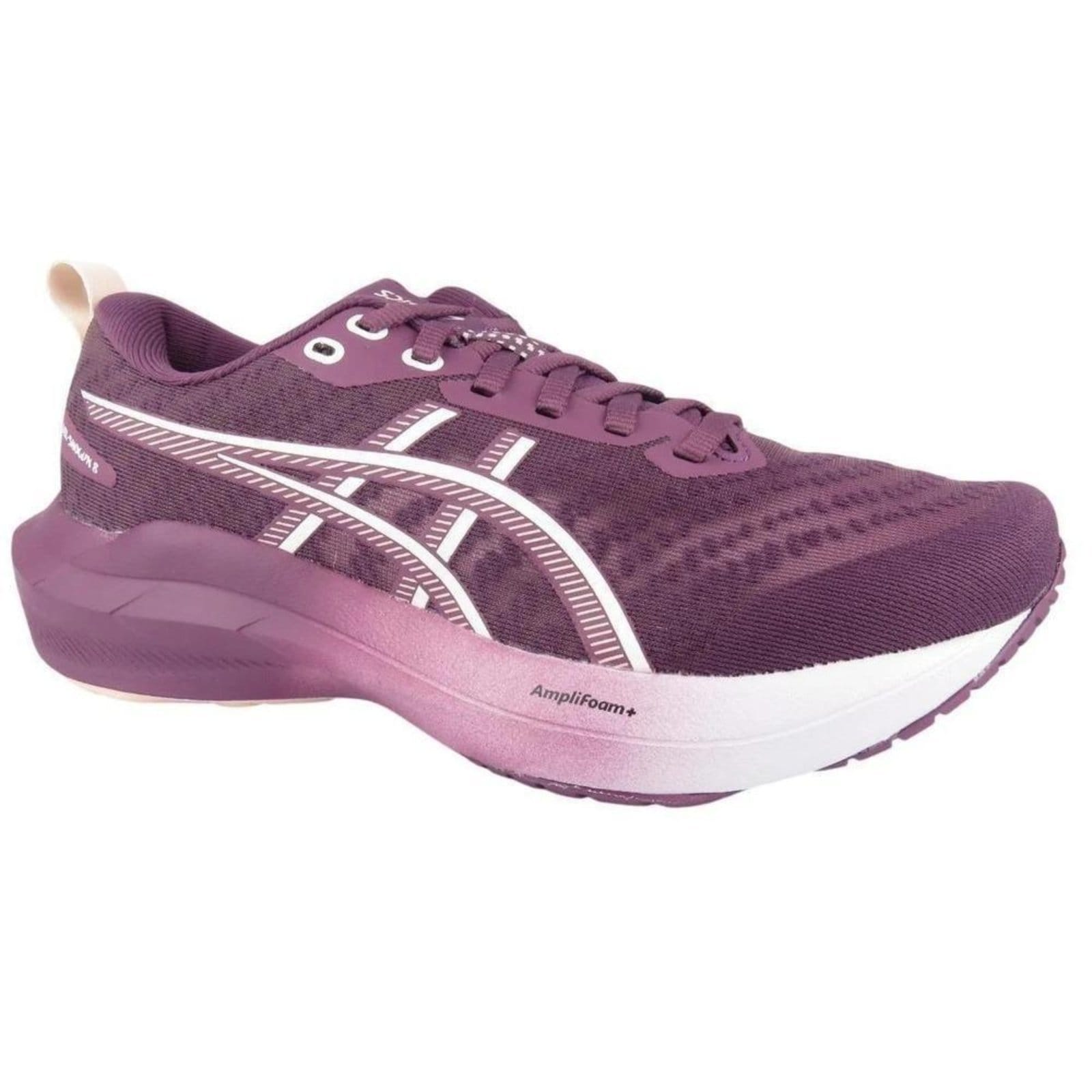 Vista 2 Tênis Asics Feminino Gel Shogun 8 Vinho 1012B965 ASICS roxo