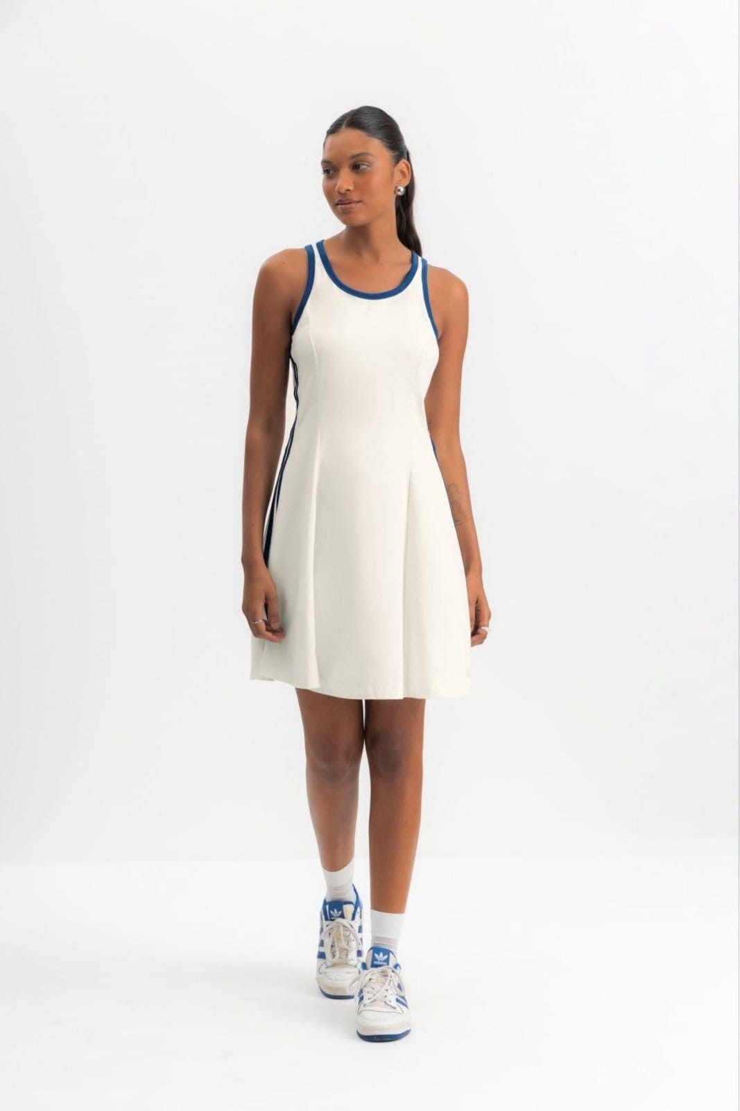 Vestido Sport Feminino Em Cotton Essendi Natural Off-white