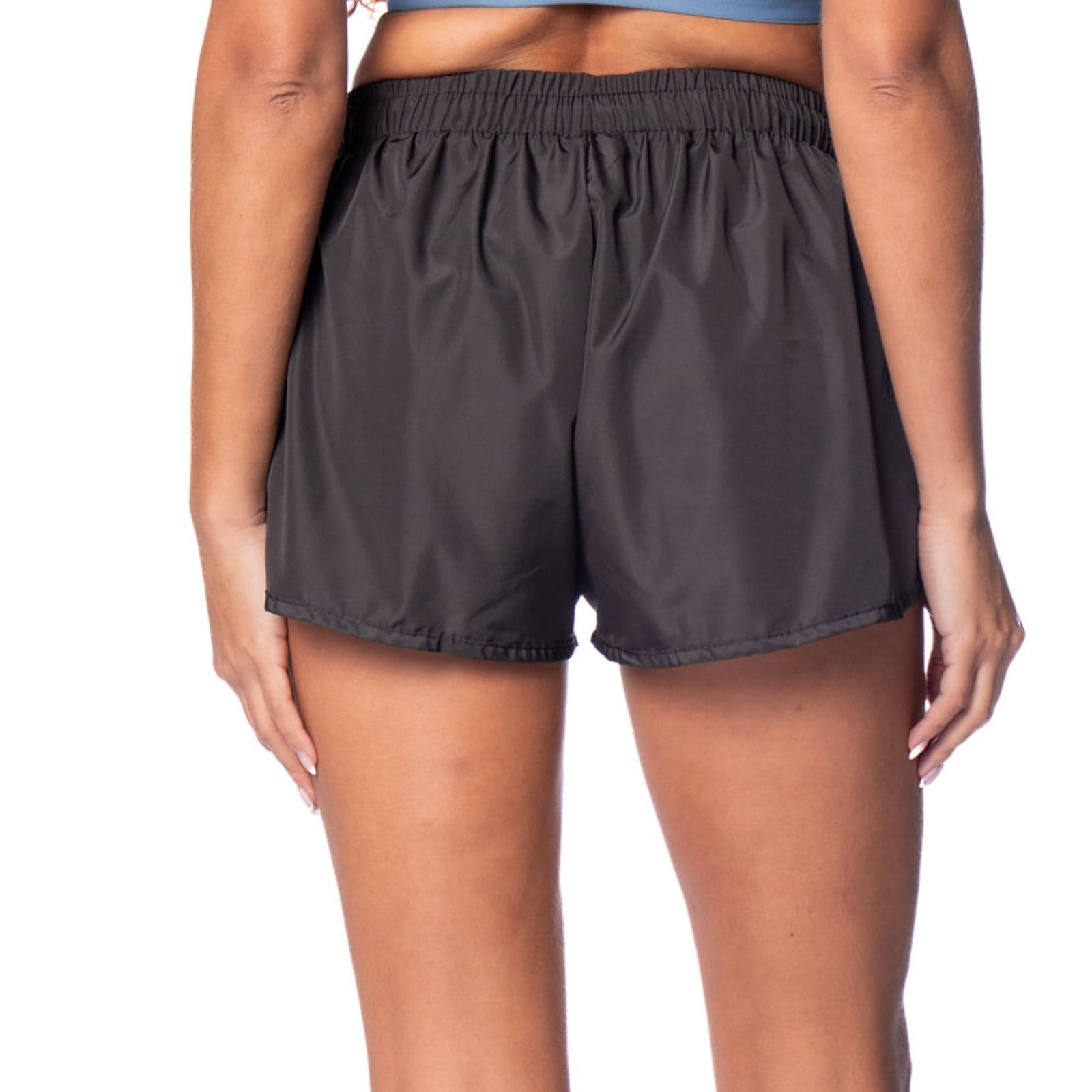 Vista 2 Short Feminino Mormaii Tactel Estampa Logo Mormaii preto