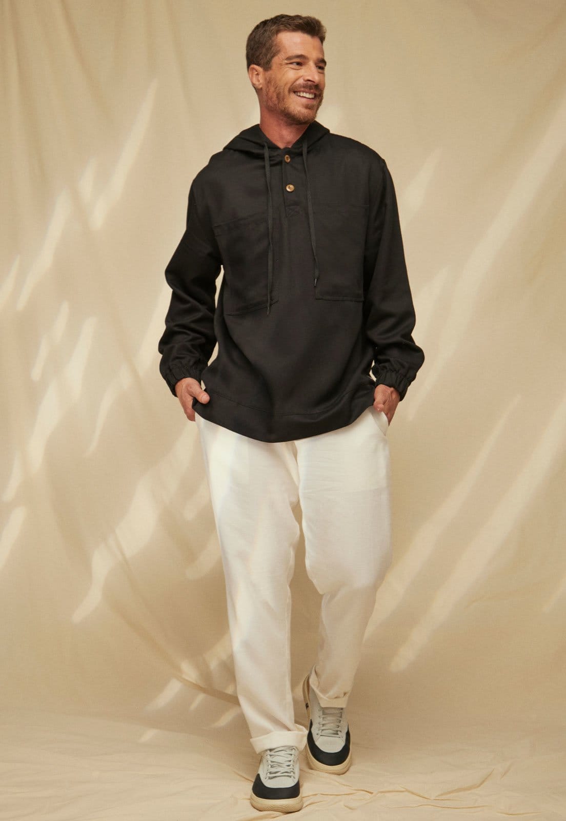 Casaco Inspira Sustentável Utilitário LENZING™ Modal com Linho - 2