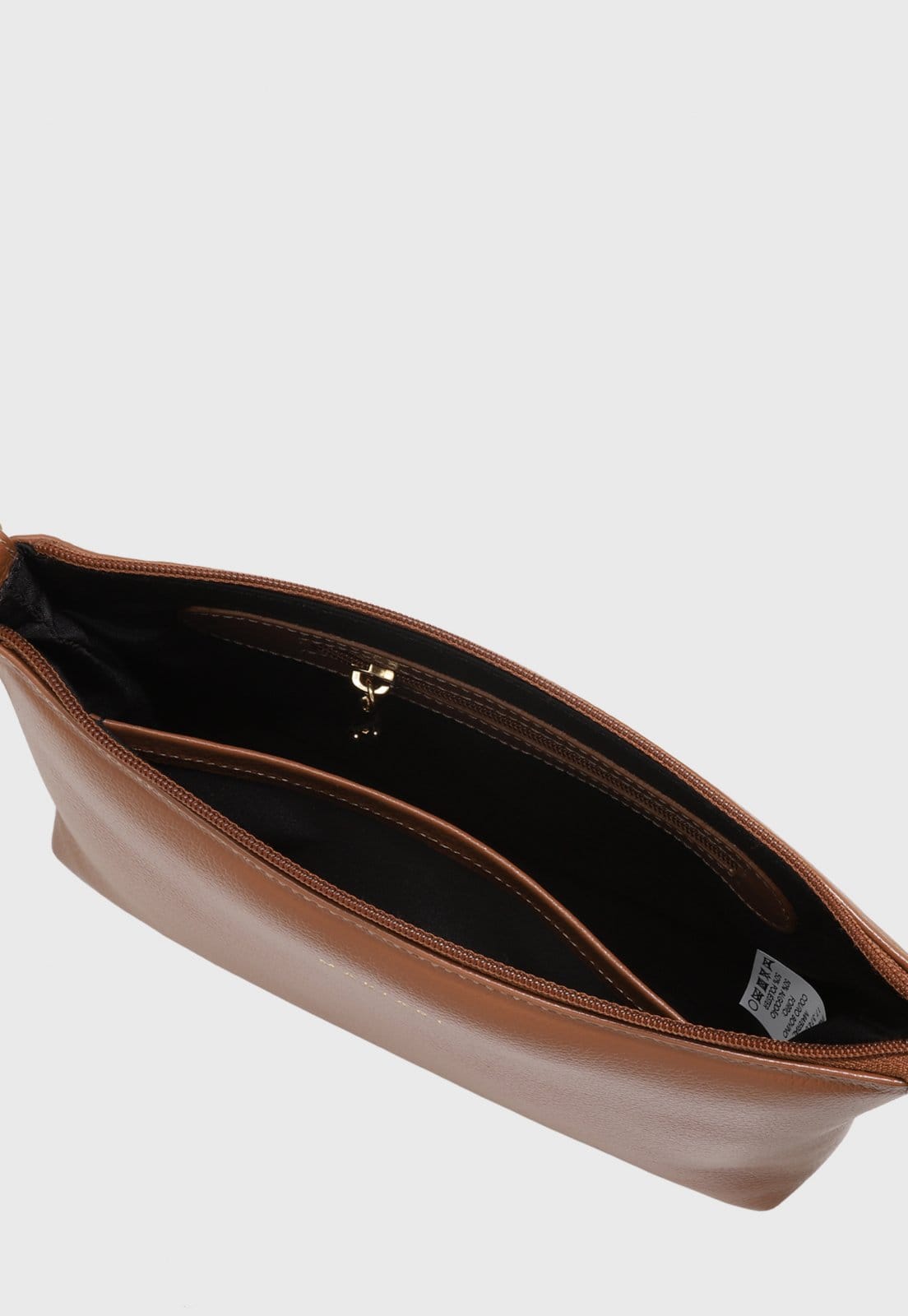 Vista 2 Bolsa Transversal Couro Mariart Salsa Camel Mariart caramelo