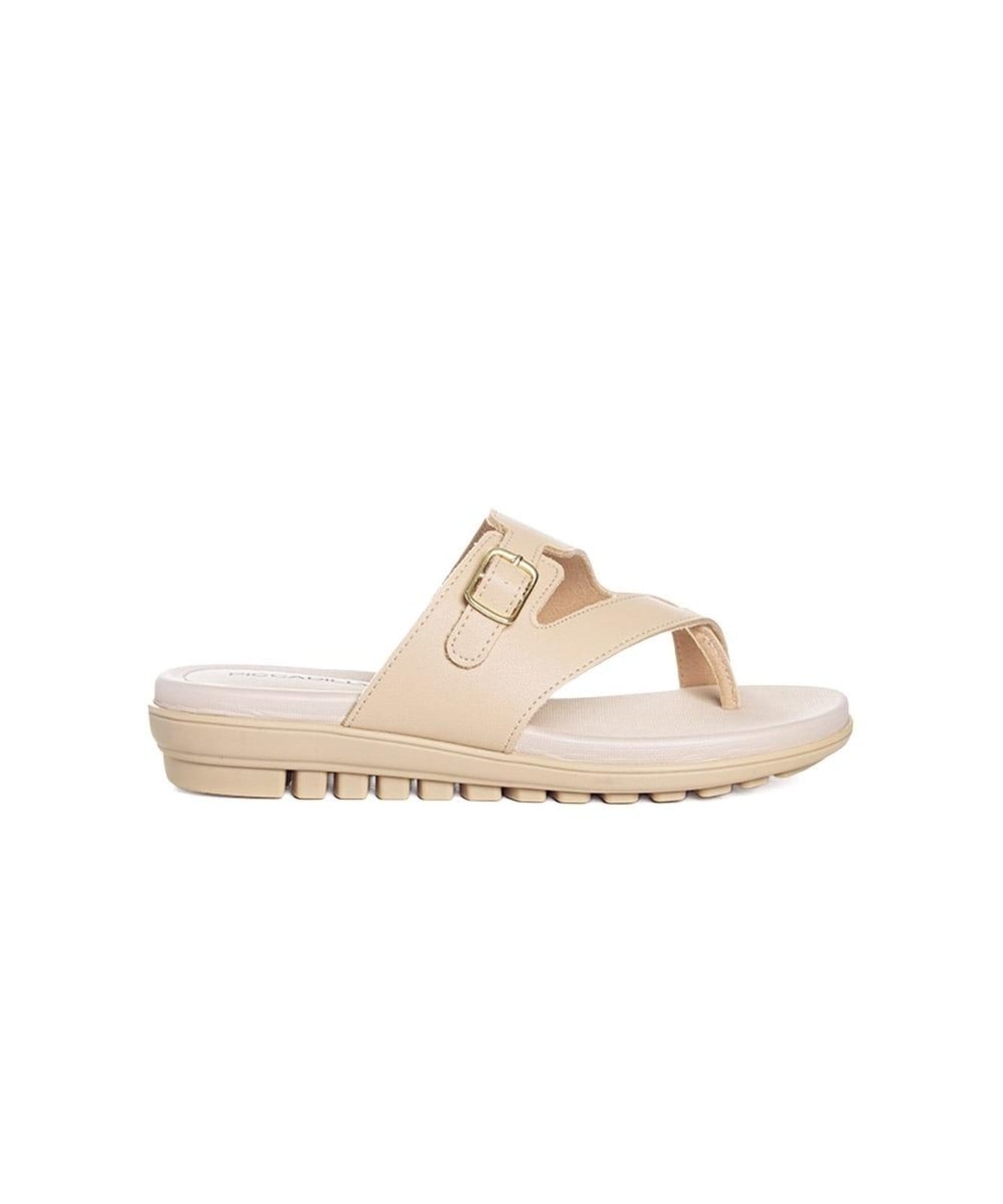 Tamanco Piccadilly Marli Anabela Bege