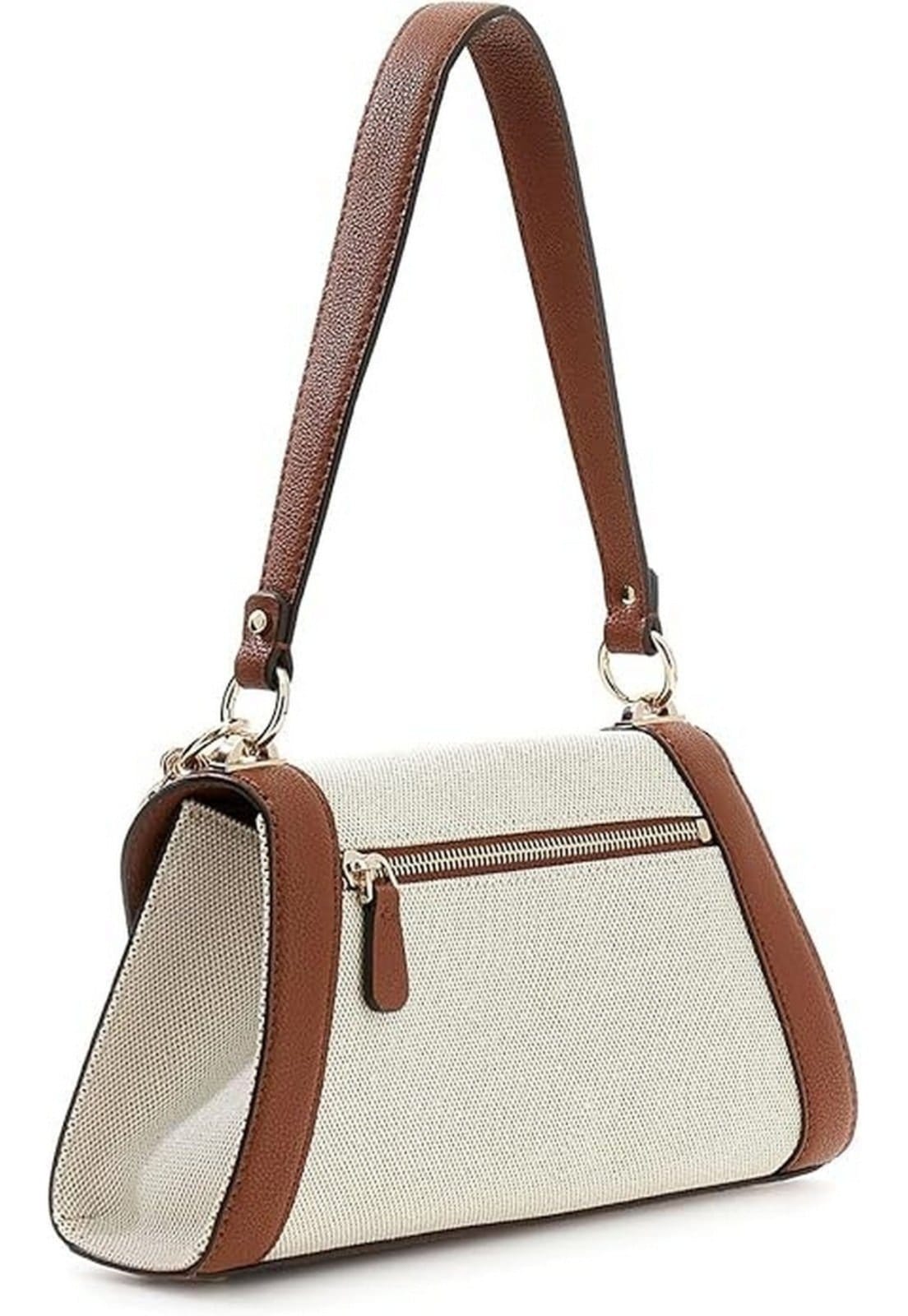 Vista 2 Bolsa Guess Karnilla Flap Shoulder Bag Off White Guess off-white white