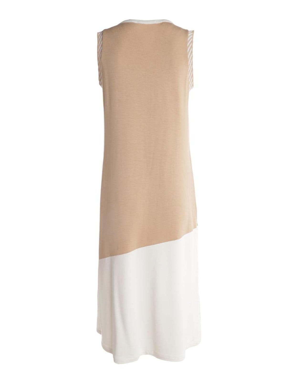 Vista 2 Vestido Moletinho Autentique Feminino BEGE/BEGE/OFF WHITE Autentique bege white