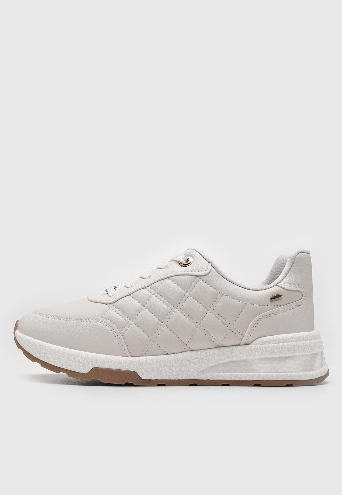 Tênis Feminino Dakota Matelassê Off-White
