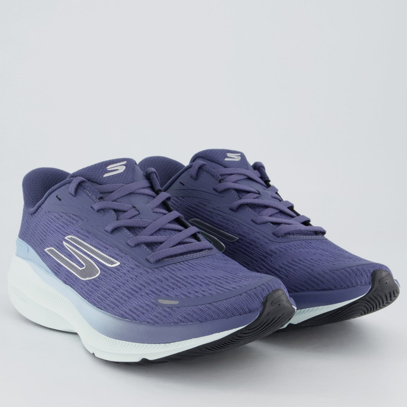 Vista 2 Tênis Skechers SKX Aero Pulse Feminino Skechers azul marinho