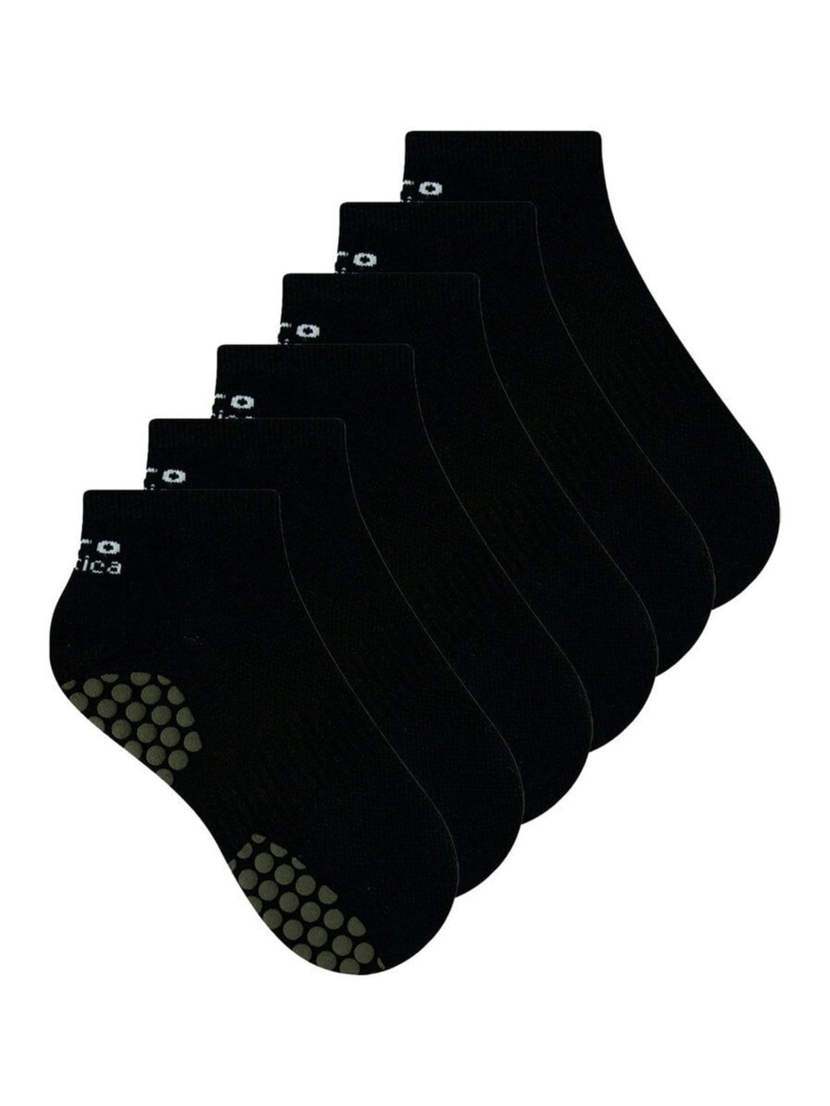 Vista principal Kit 6 Pares de Meias Hidroginástica Selene SELENE preto