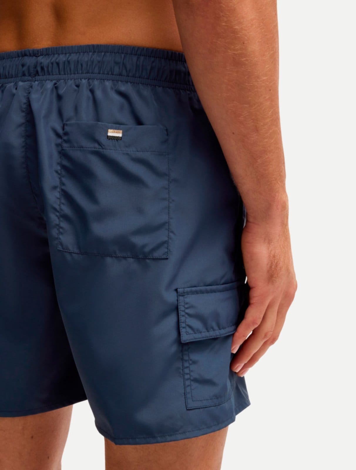 Vista 2 Short Hugo Boss Masculino Regular Dive Hugo Boss azul marinho