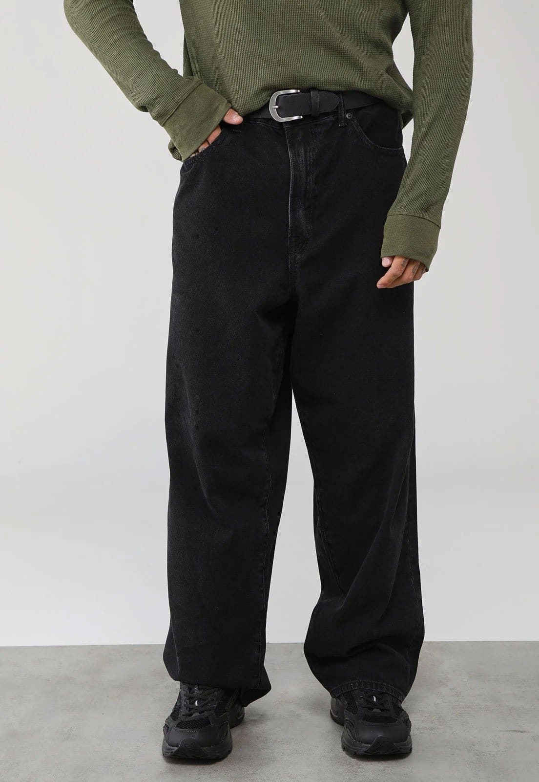 Calça Masculina GAP Black Wash Preta