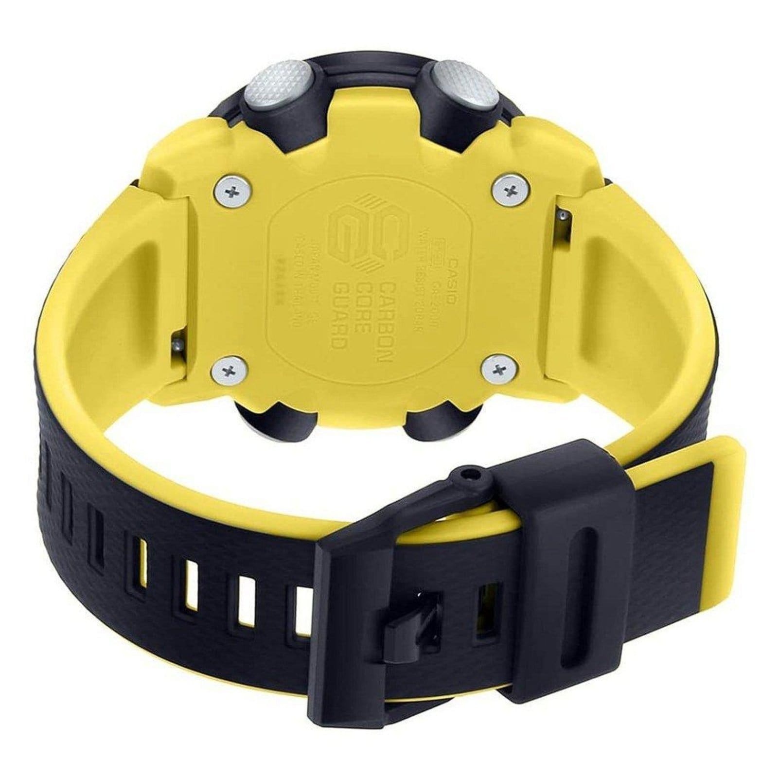 Vista 2 Relógio G-Shock Carbon Core Guard GA-2000-1A9DR Masculino Preto/Amarelo G-SHOCK incolor carbon