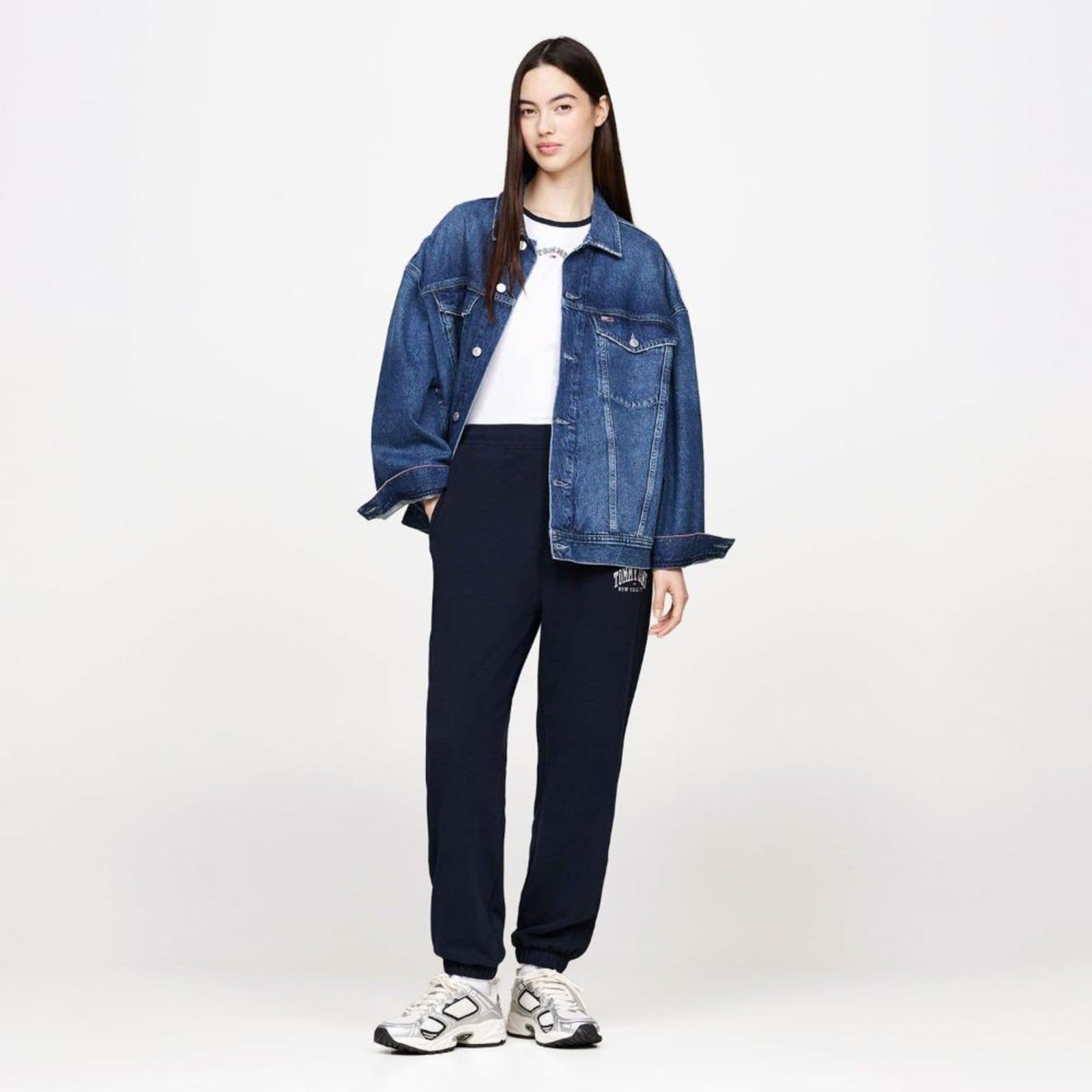 Jaqueta Jeans Bandeira Tommy Jeans - G - 2