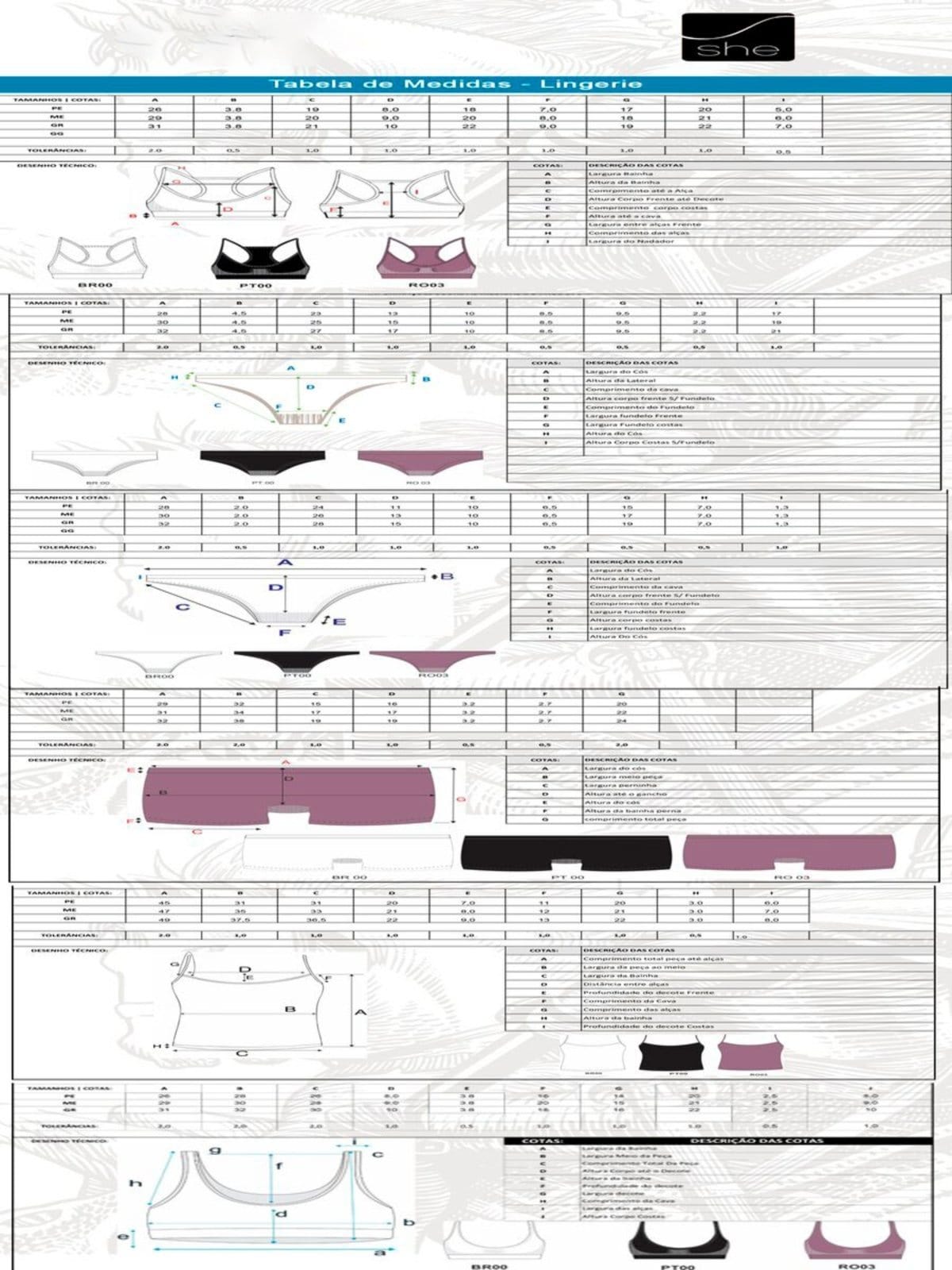 Top sem Aro e sem Bojo She 752.04 - 2