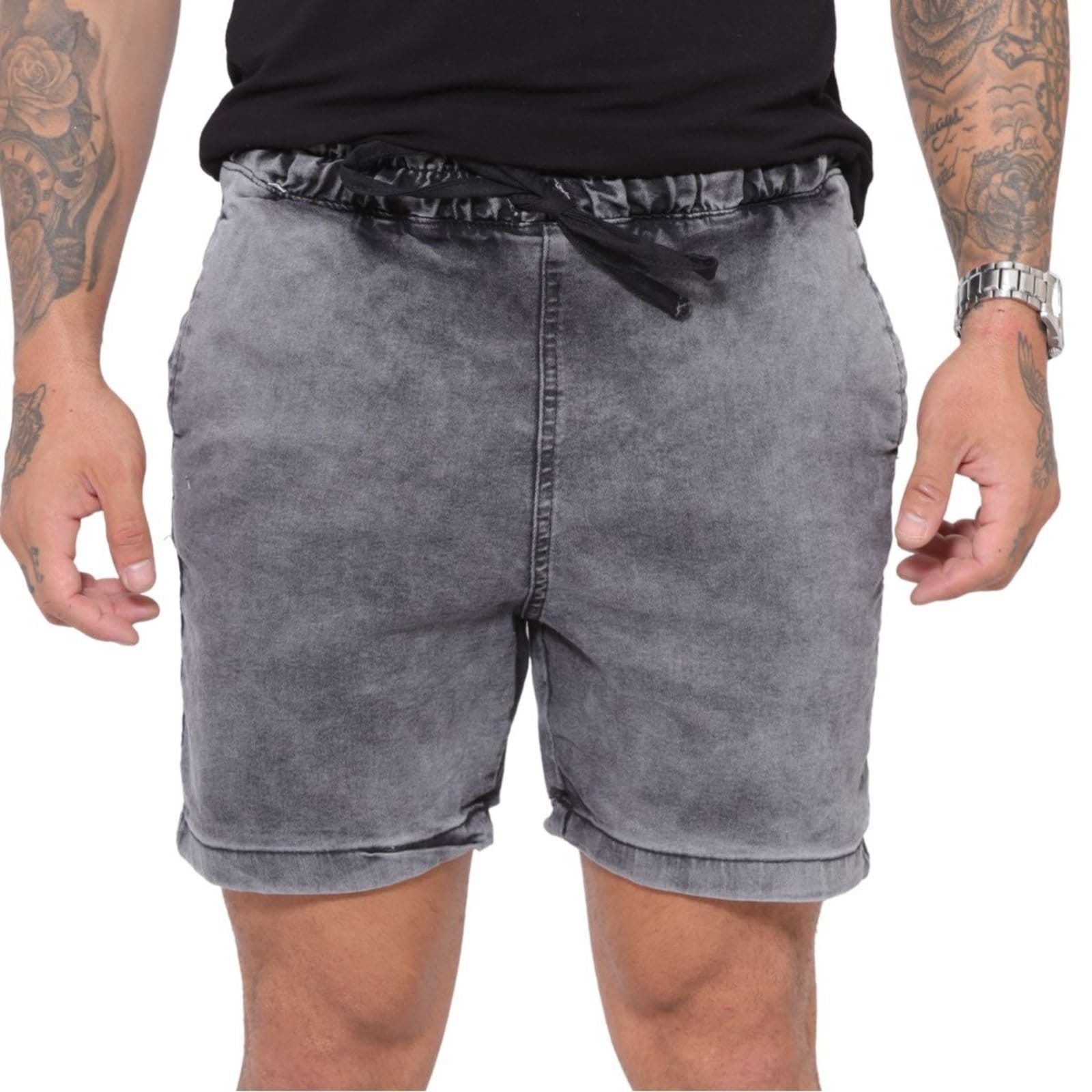Bermuda Shorts Masculina com Elástico