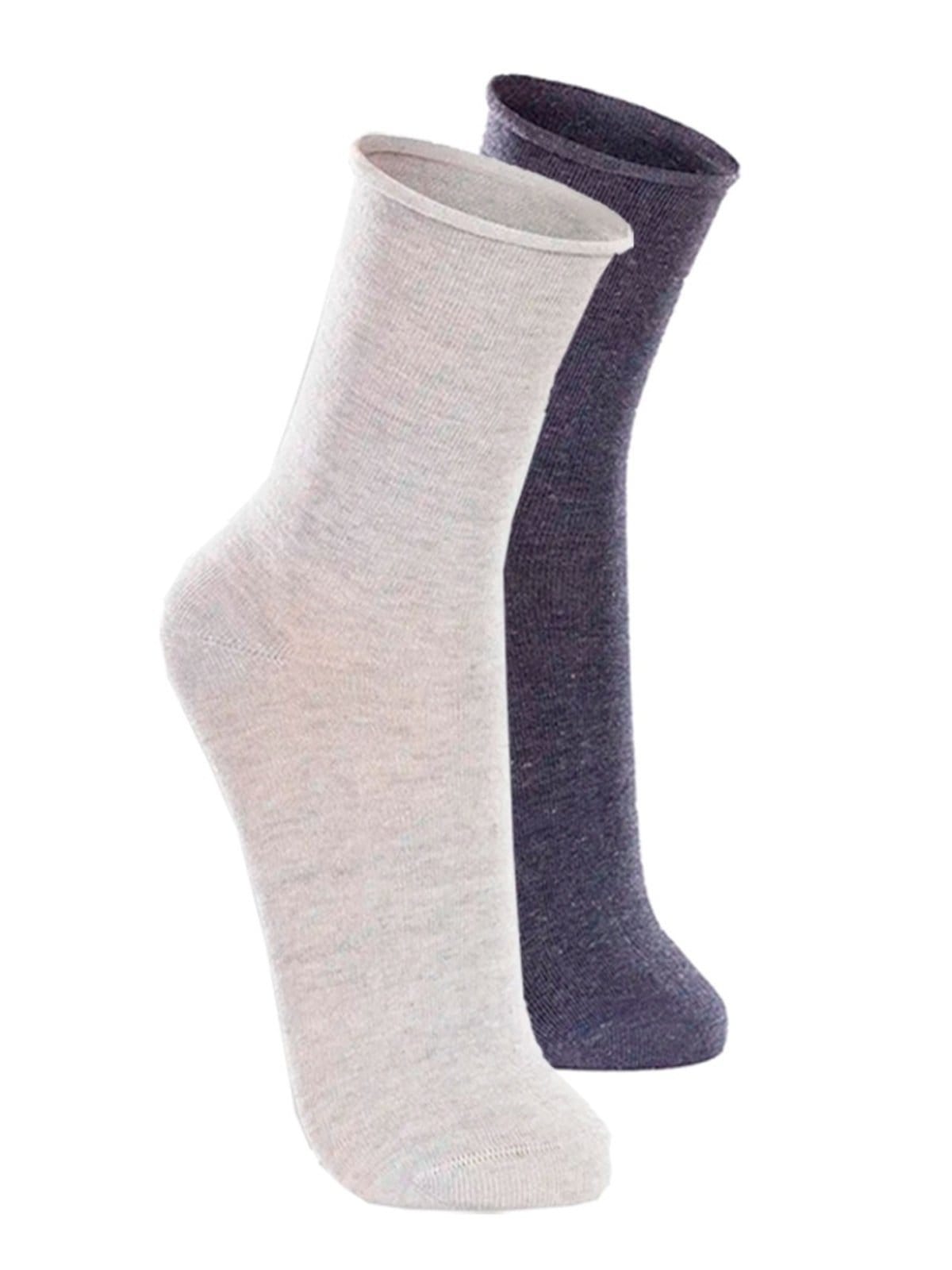 Kit com 2 Pares de Meias sem Punho Casual Lupo