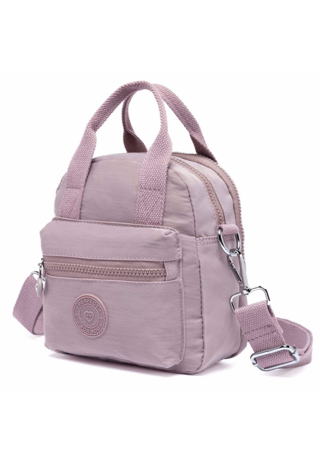 Vista 2 Shoulder Bag Tiracolo Feminina Transversal Bolsa Reforçada Perfect For You rosa