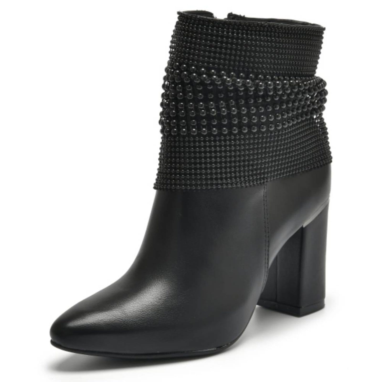 Vista 2 Bota Feminina Cano Curto Via Marte 021 VIA MARTE preto