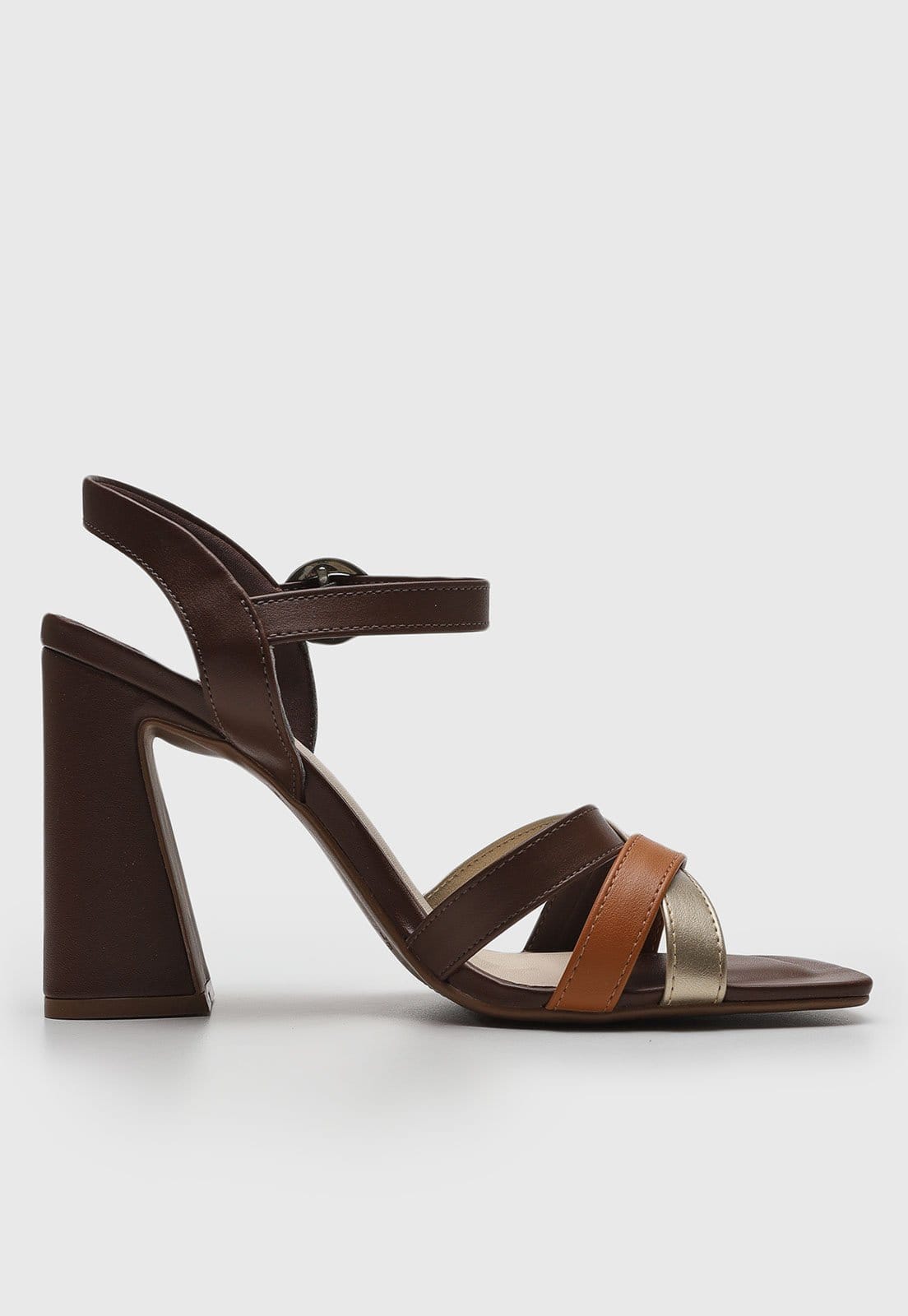 Vista 2 Sandália cê Tiras Color BEBECÊ marrom