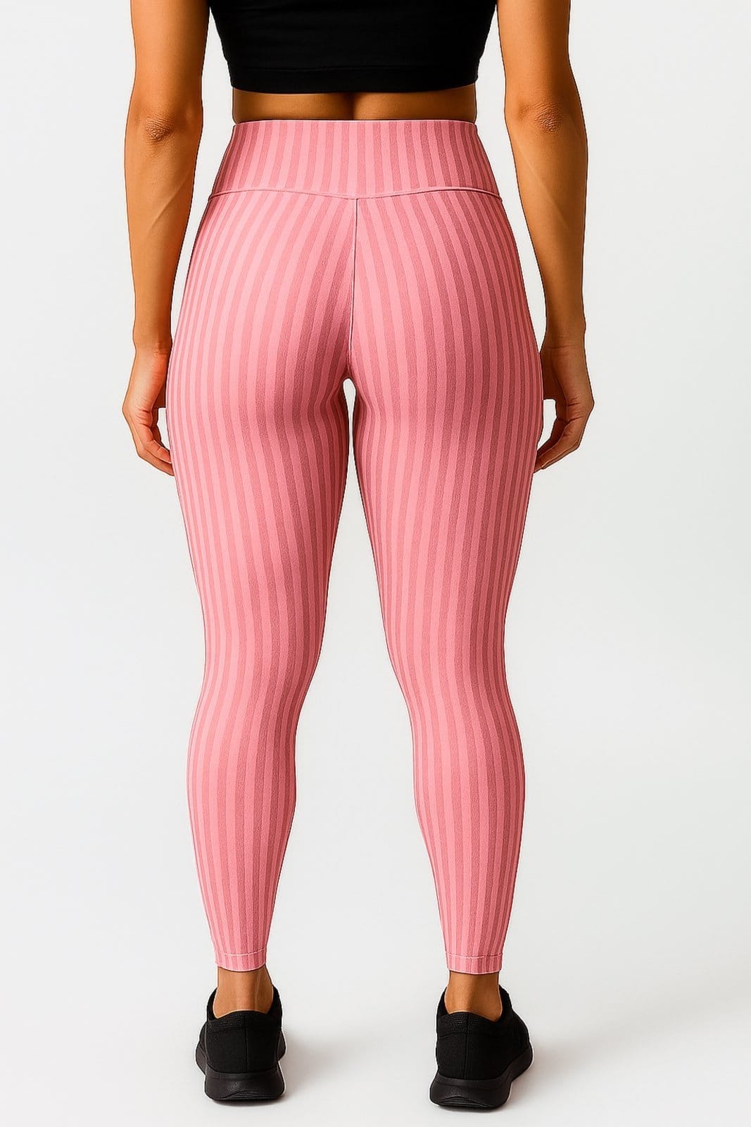 Vista 2 Calça Legging 3D D Bell Outlet Fashion Cintura Alta Academia Fitness D BELL OUTLET FASHION rosa