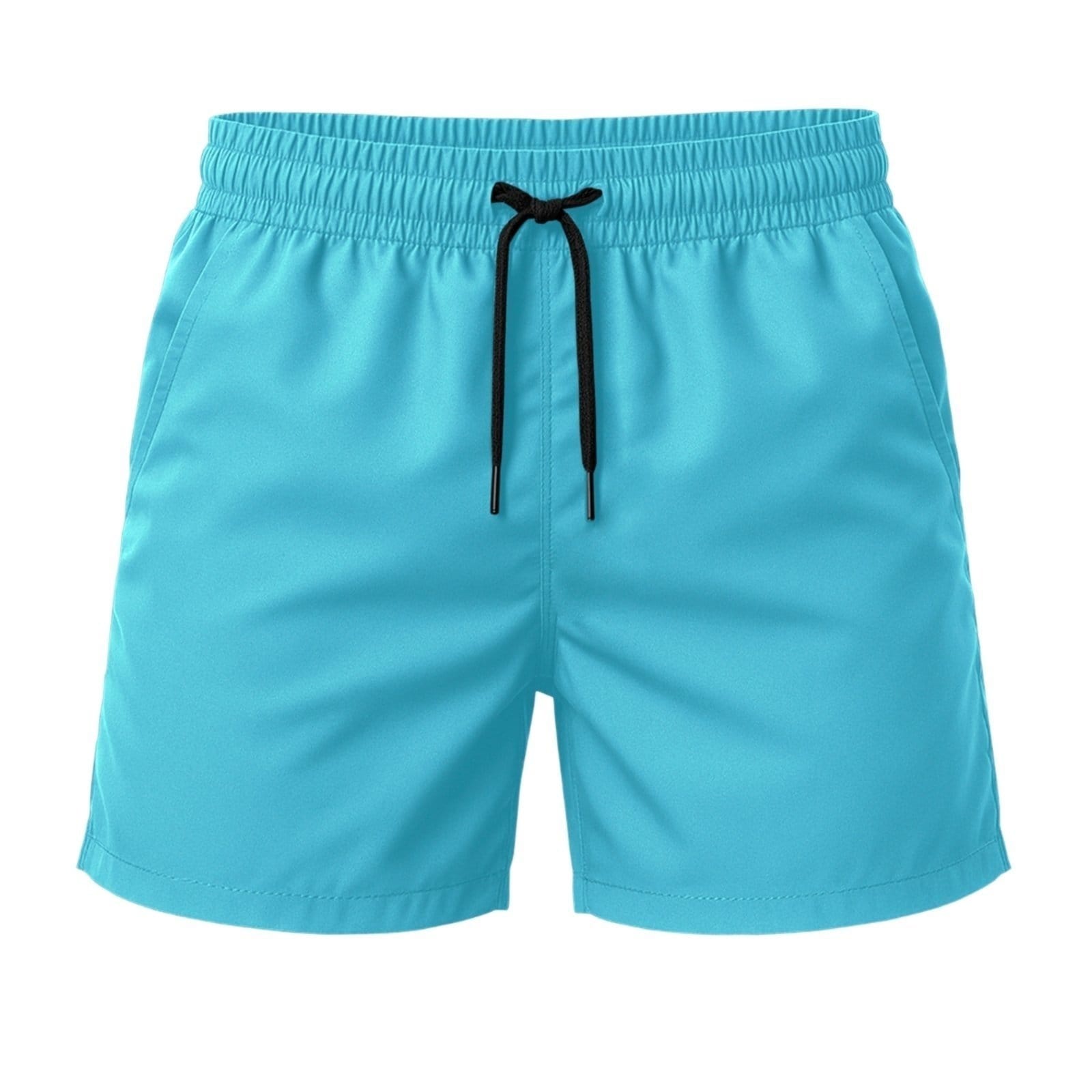Short Tactel Leve Relaxado Moda Praia Liso Bermuda Masculina
