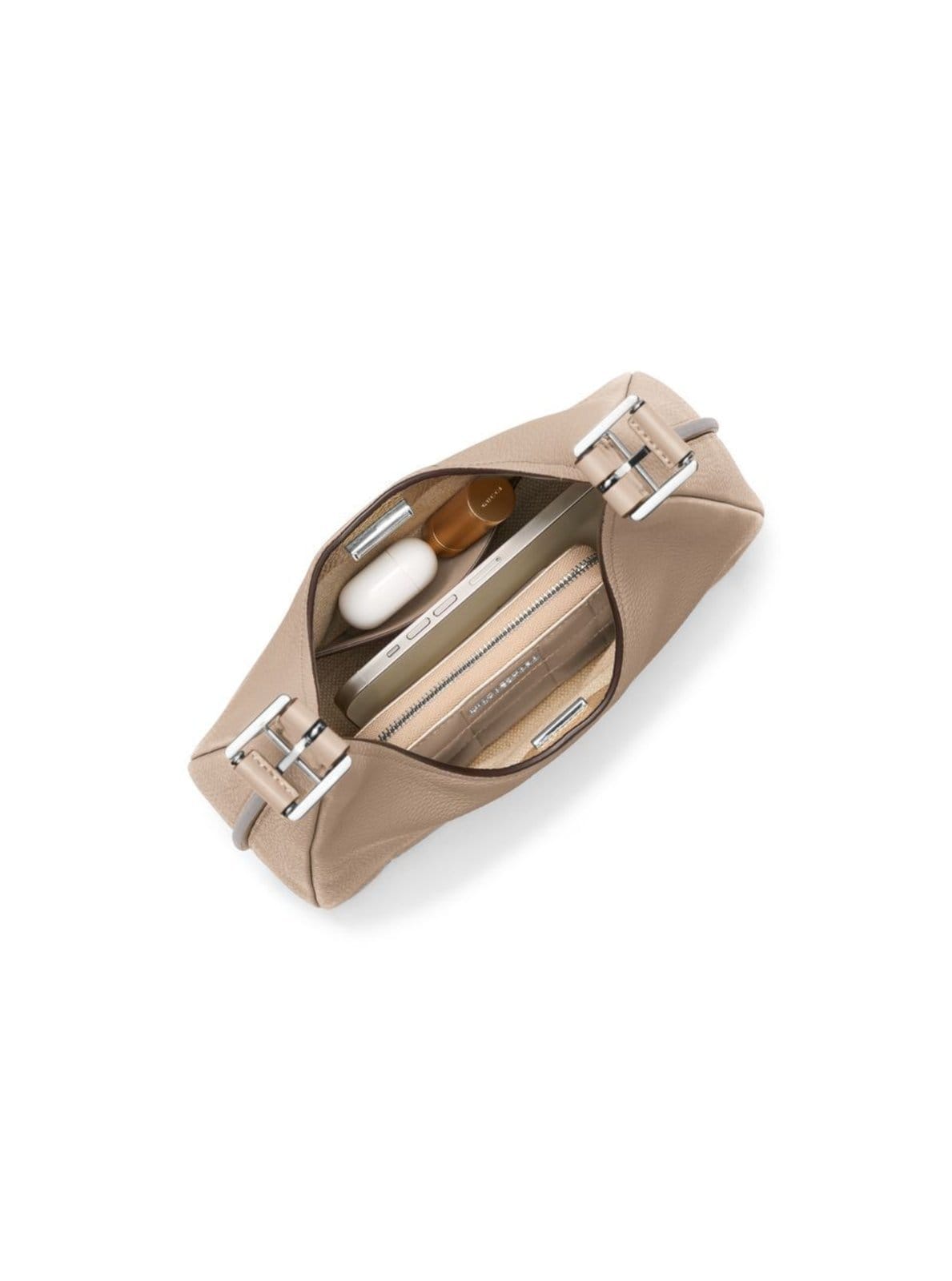 Vista 2 Bolsa De Ombro Nolita Pequena De Couro 30F4sy5h1l182 Michael Kors bege