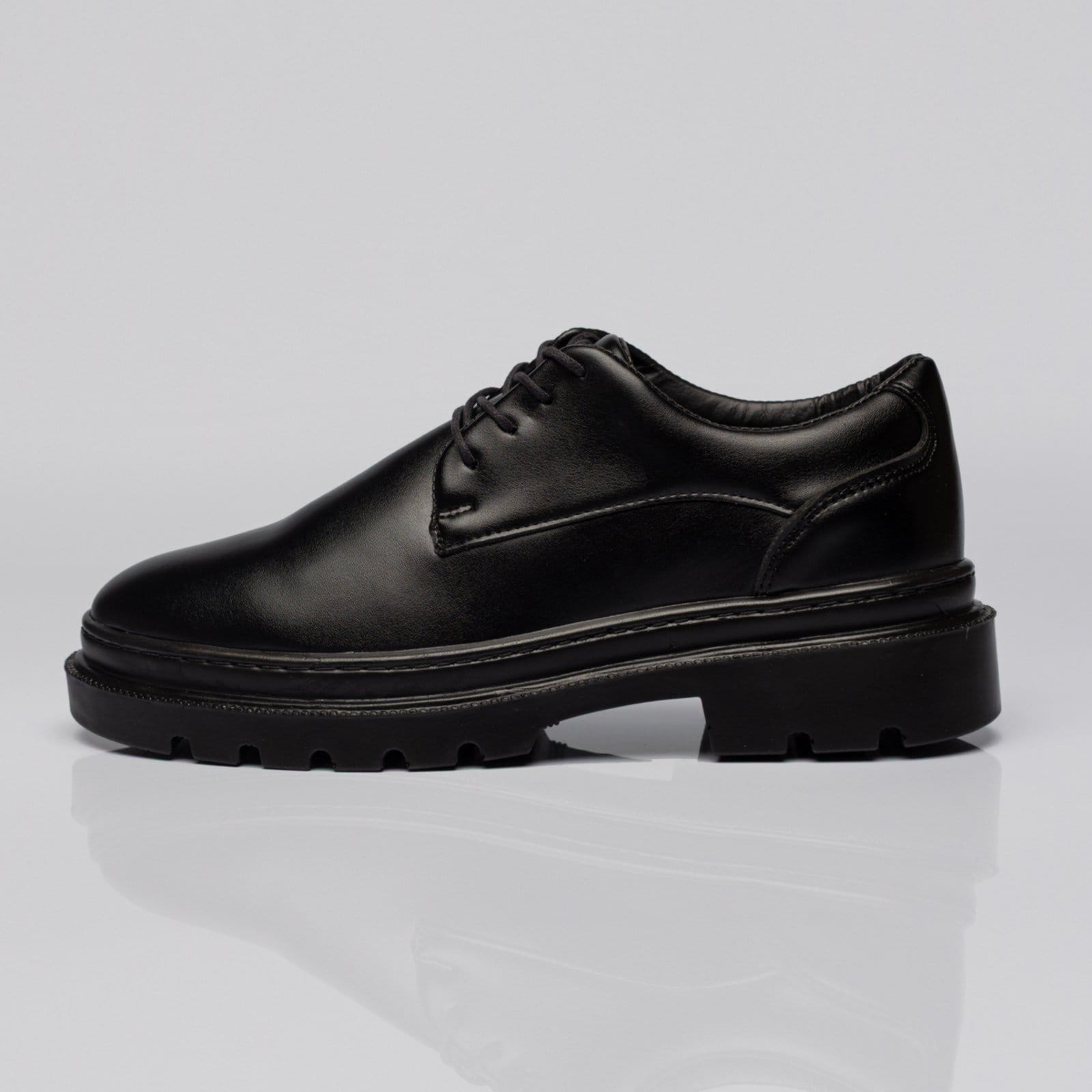 Sapato Social Masculino Lorenzo Blaqueado Sola Alta Elegante