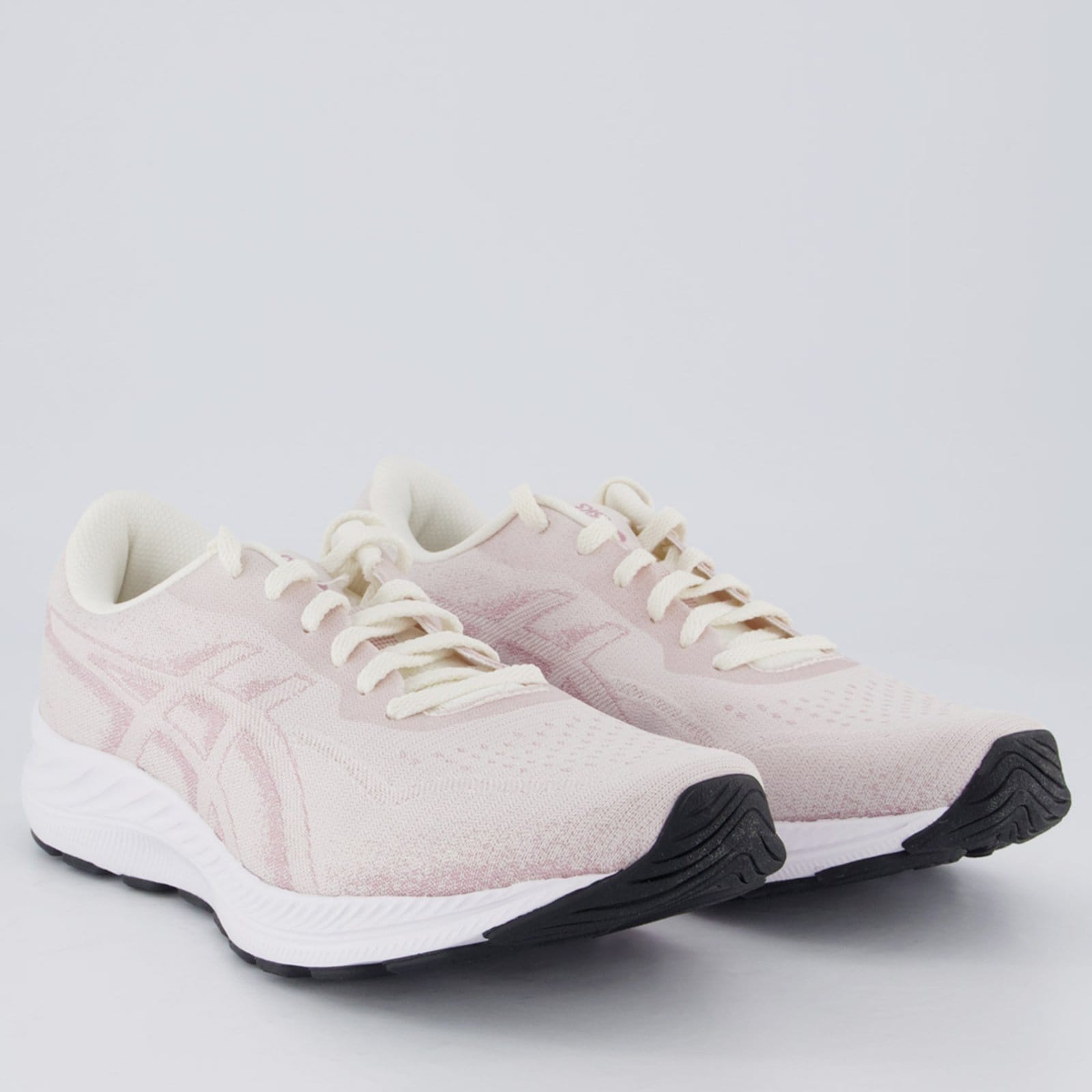 Vista 2 Tênis Asics Ugoki Feminino Off White e Roxo ASICS branco white