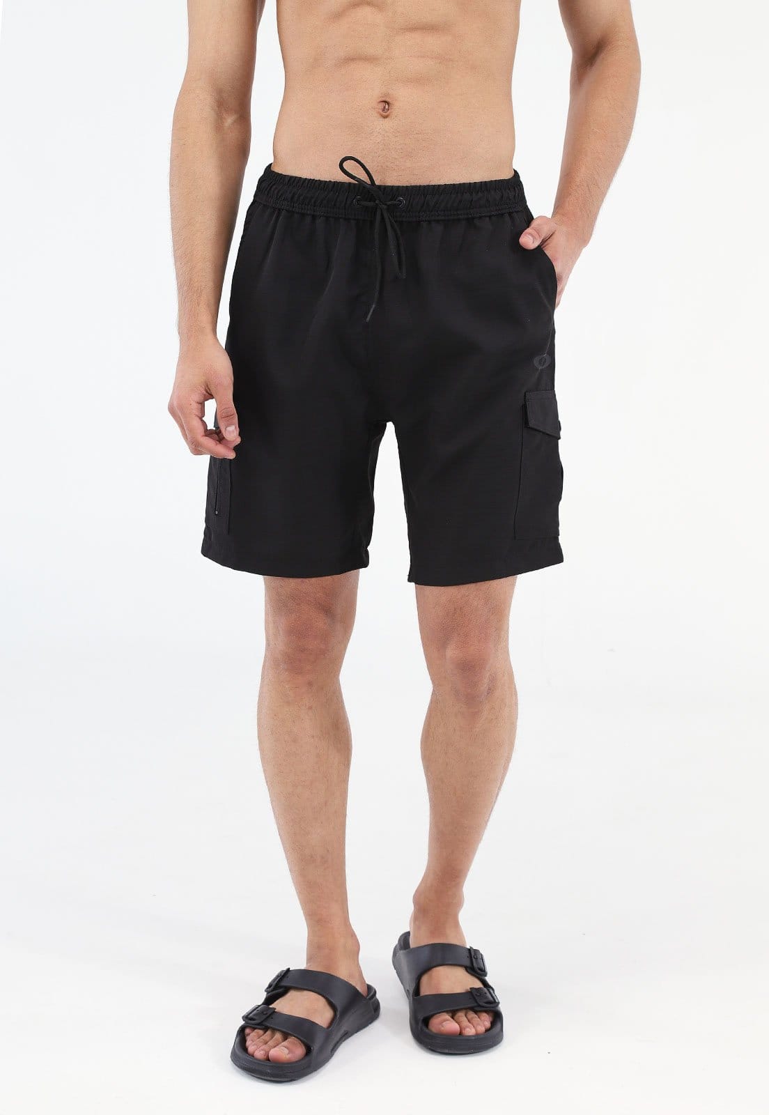 Bermuda Oakley Reta Mod Cargo Zip Preta