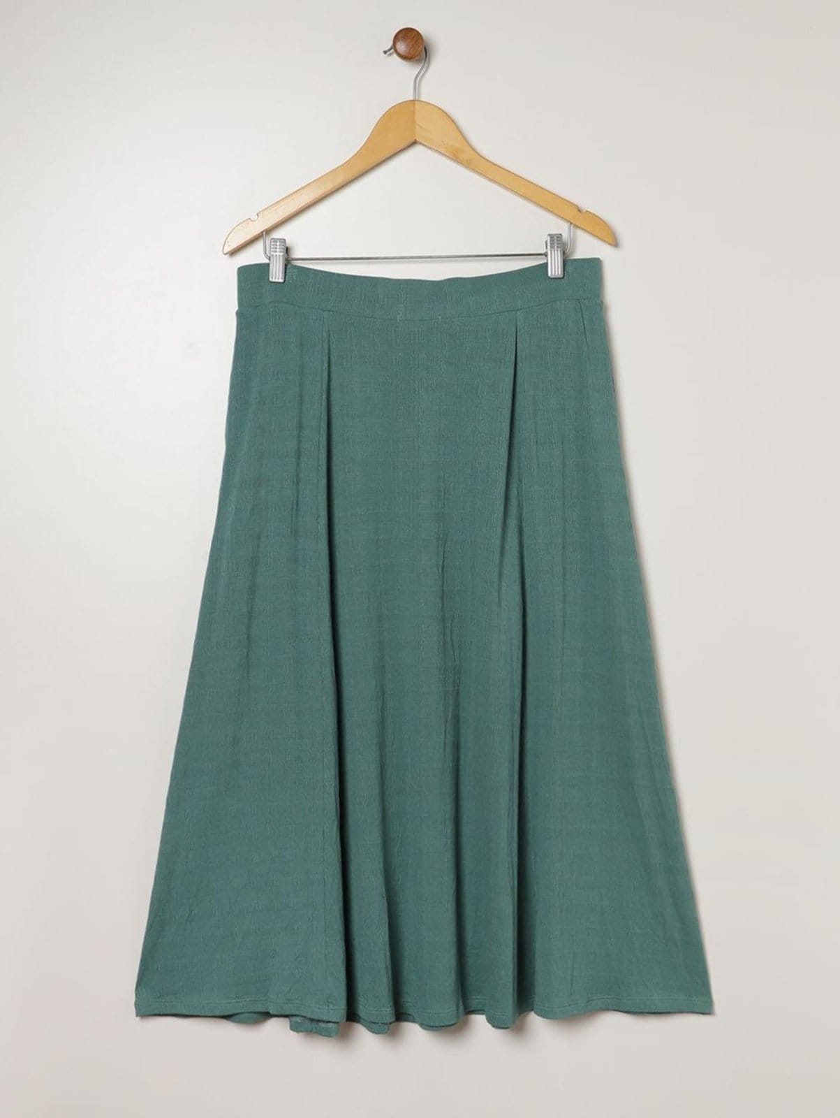 Vista 2 Saia Malha Evasê Autentique Plus Size Feminina Autentique verde