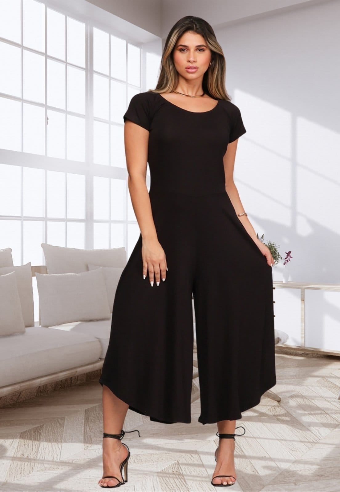 Macacão Ciganinha Pantacourt M/C B'Bonnie Layla