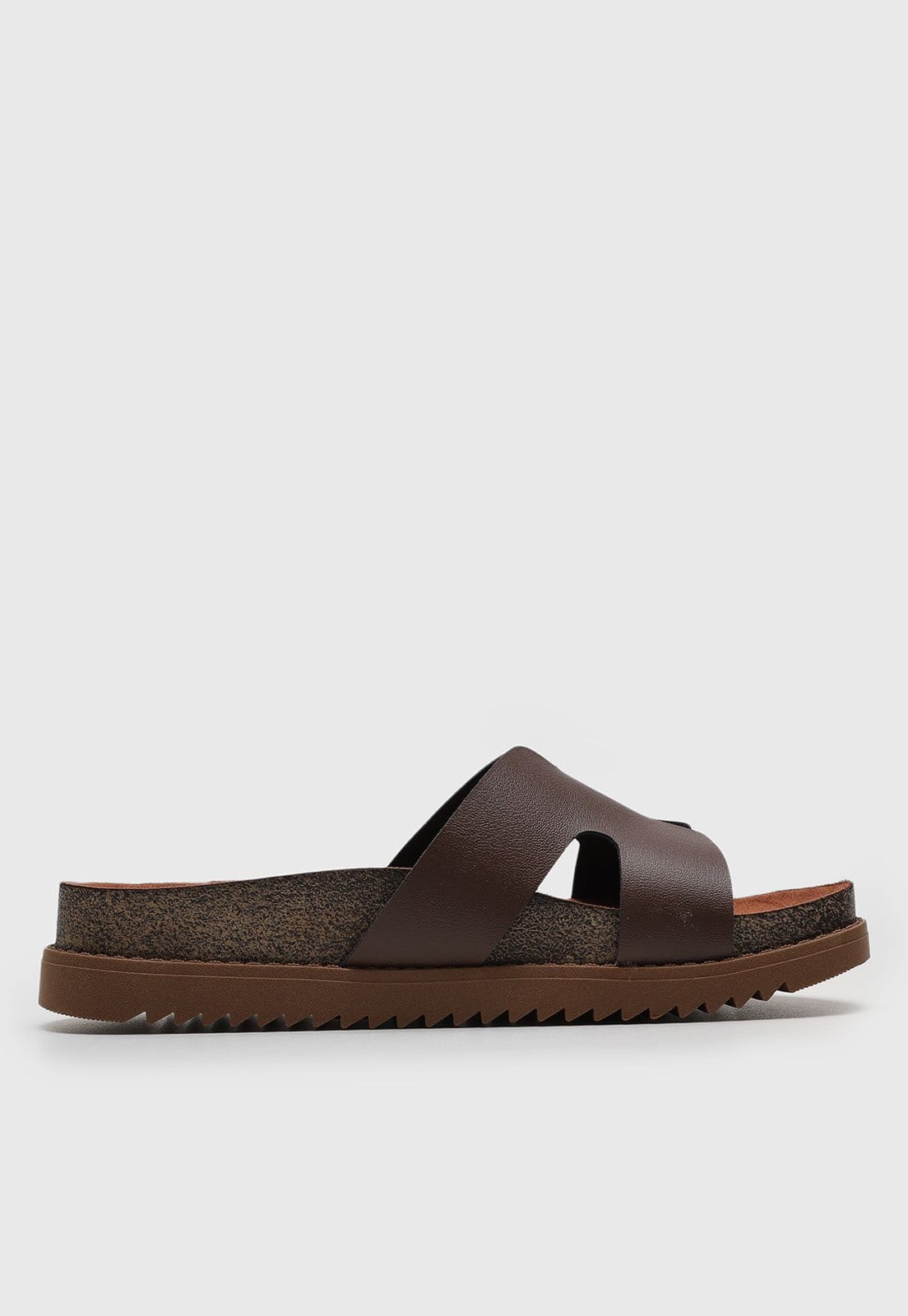 Vista 2 Rasteira Papete Moleca Lisa MOLECA marrom