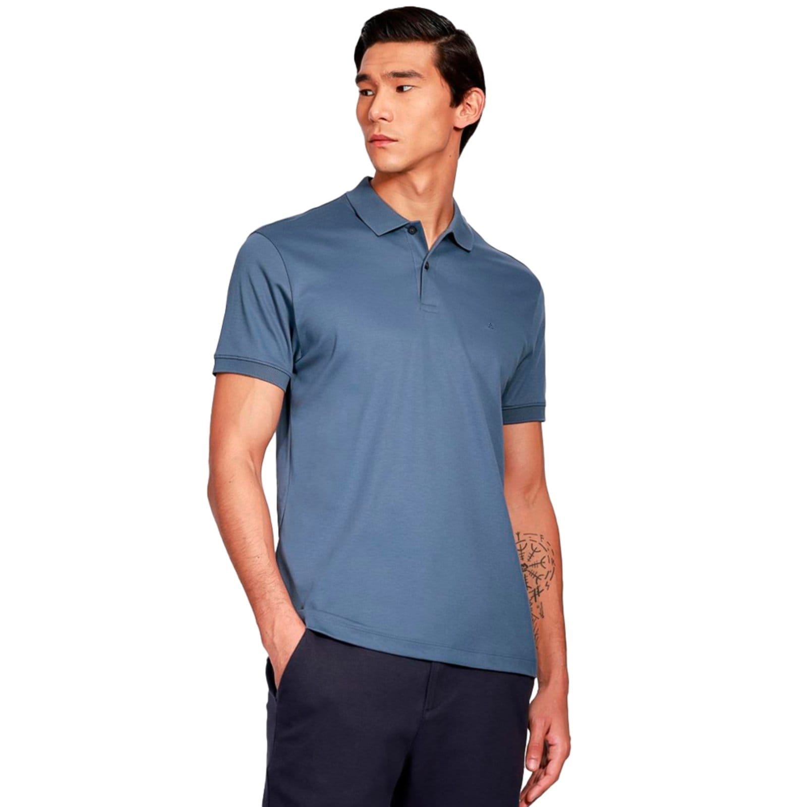 Camisa Polo Aramis Interlock Pima Ve25 Masculino