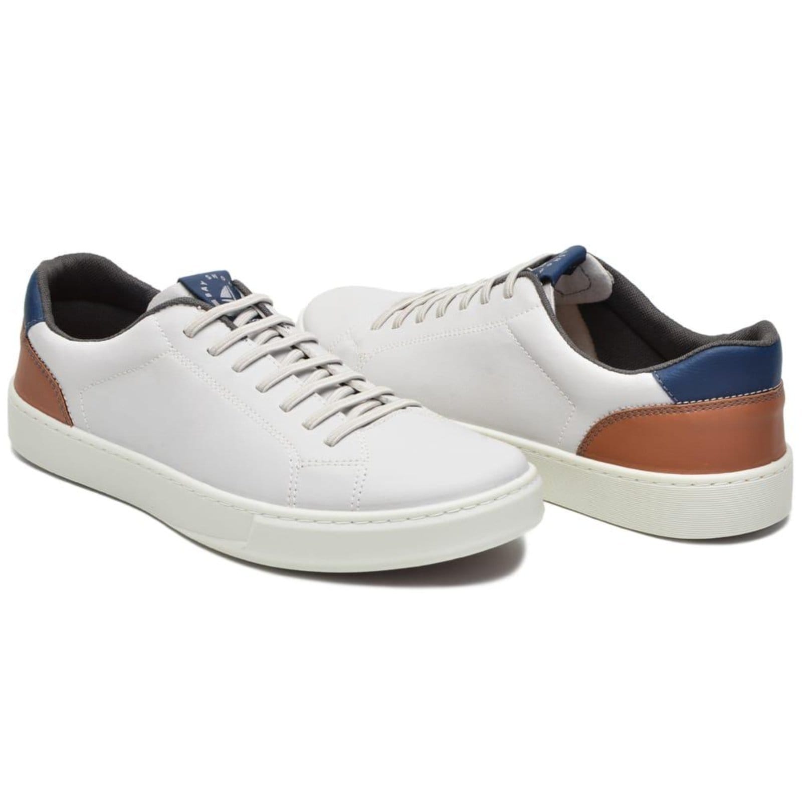 Sapato Masculino Casual Veritimo Sapatenis Elástico Calce Fácil Conforto Leve Claro - 2