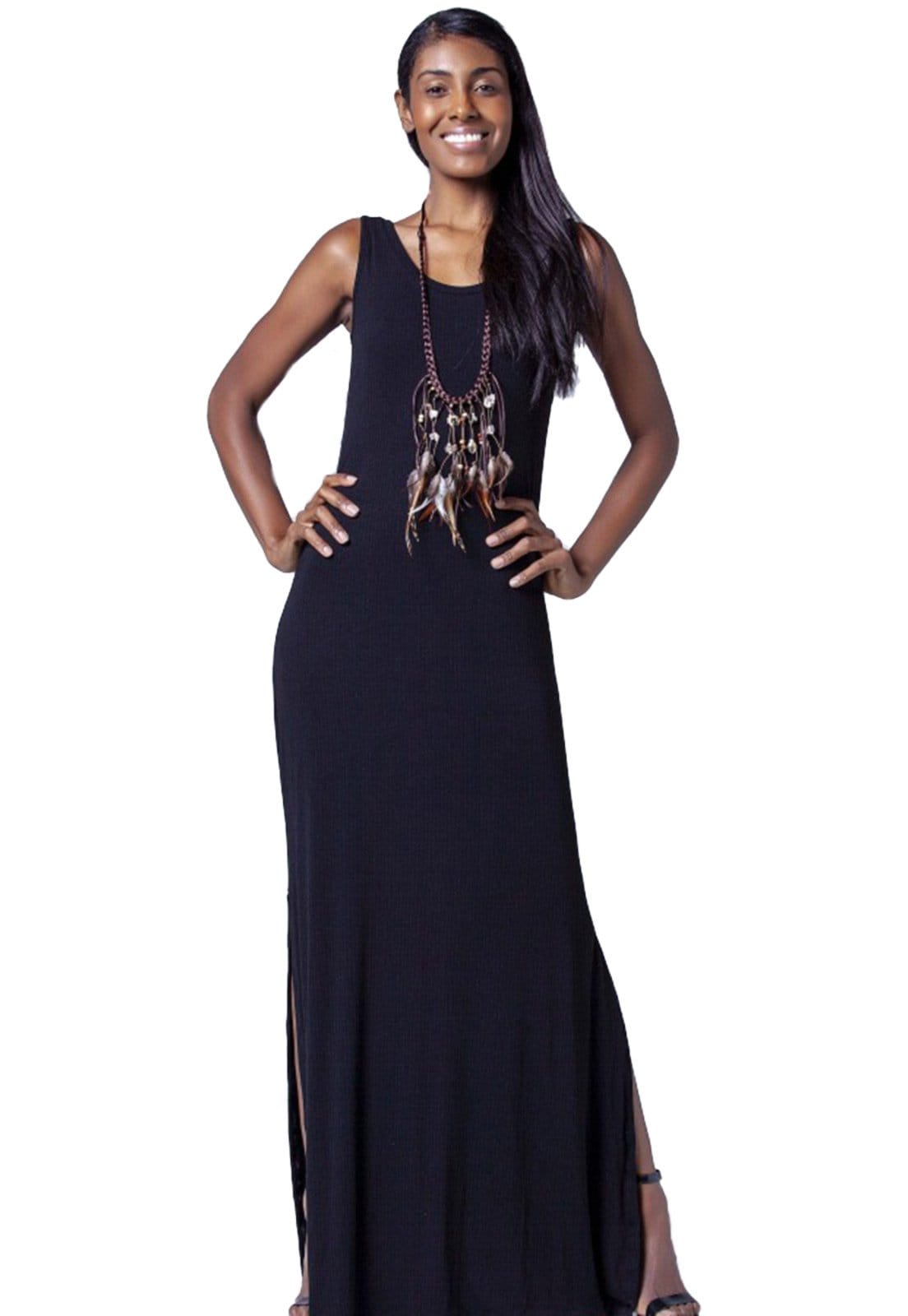 Vestido Longo Malha Amazonia Vital Classic