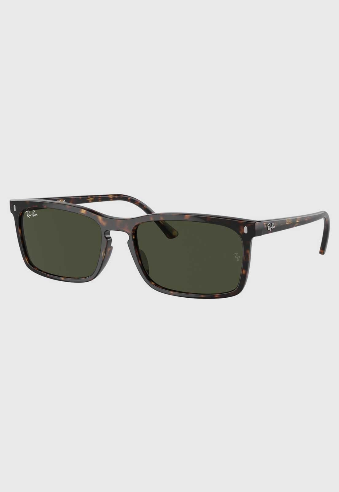 Óculos Masculino Ray-Ban Retangular Tartaruga