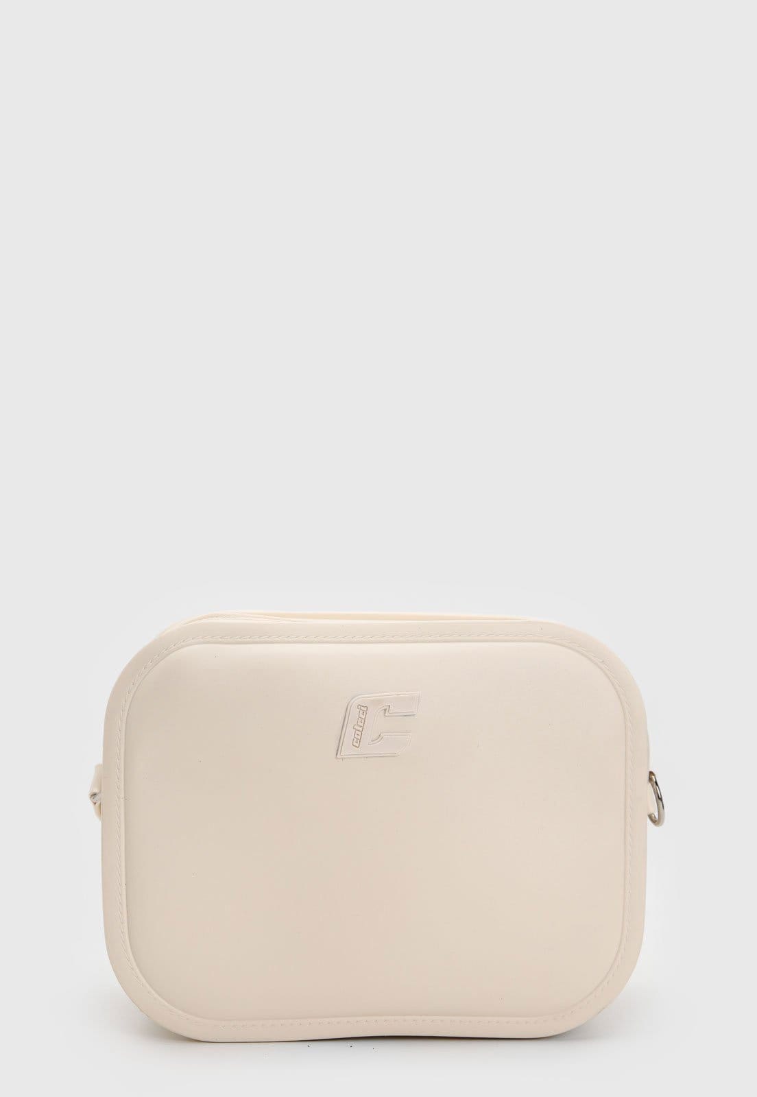 Vista 2 Bolsa Transversal Feminina Colcci Alça Ajustável Off-White Colcci off-white white