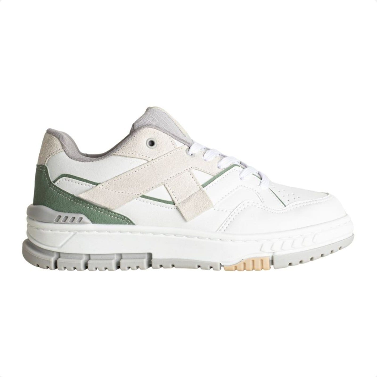 Tênis Jump Street Branco E Verde