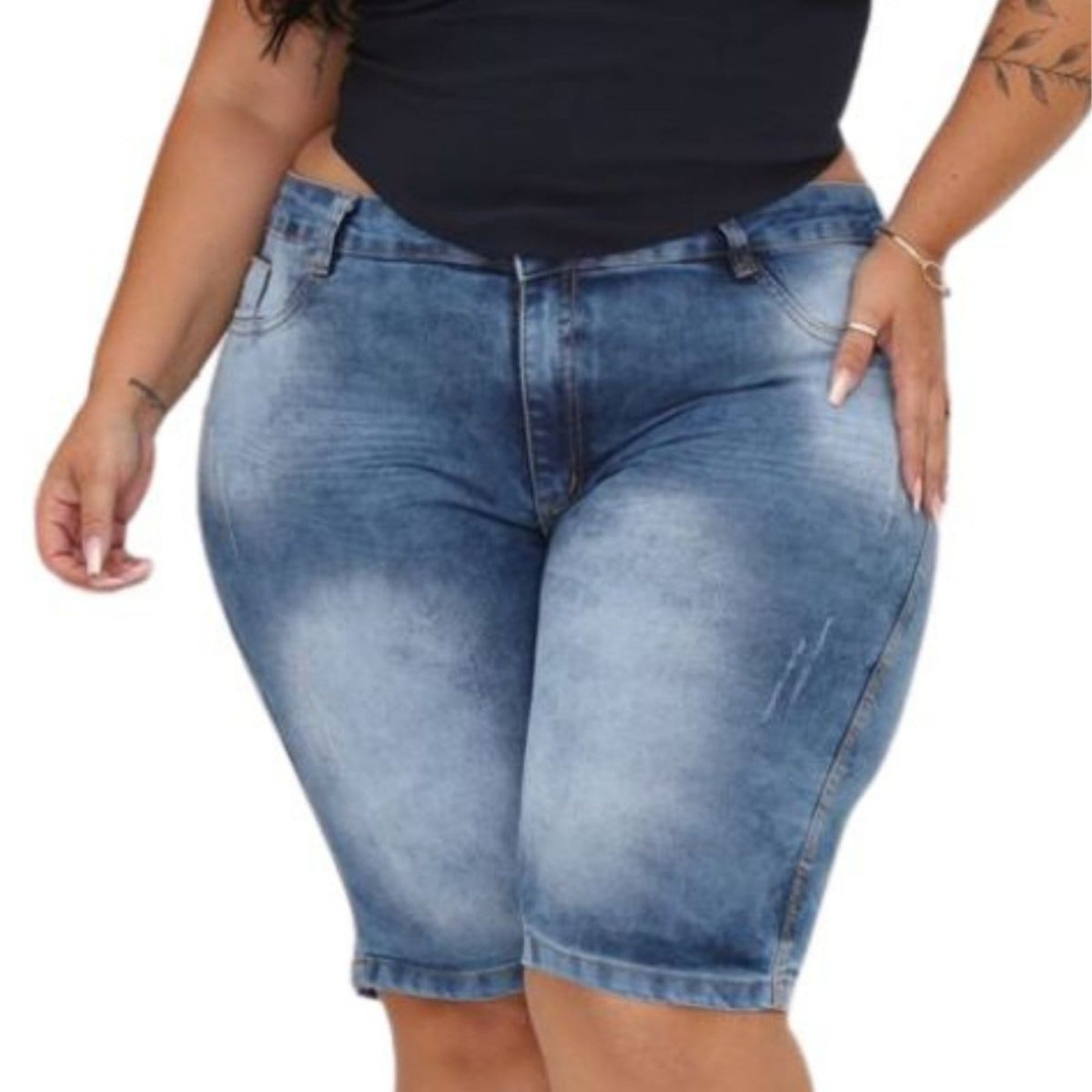 Bermuda Loka Clara Plus Size Lina
