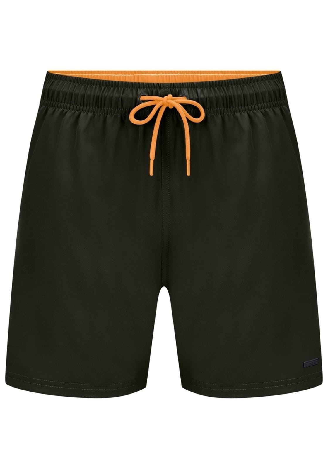 Shorts Em Tecido Plano Com Bolsos Funcionais