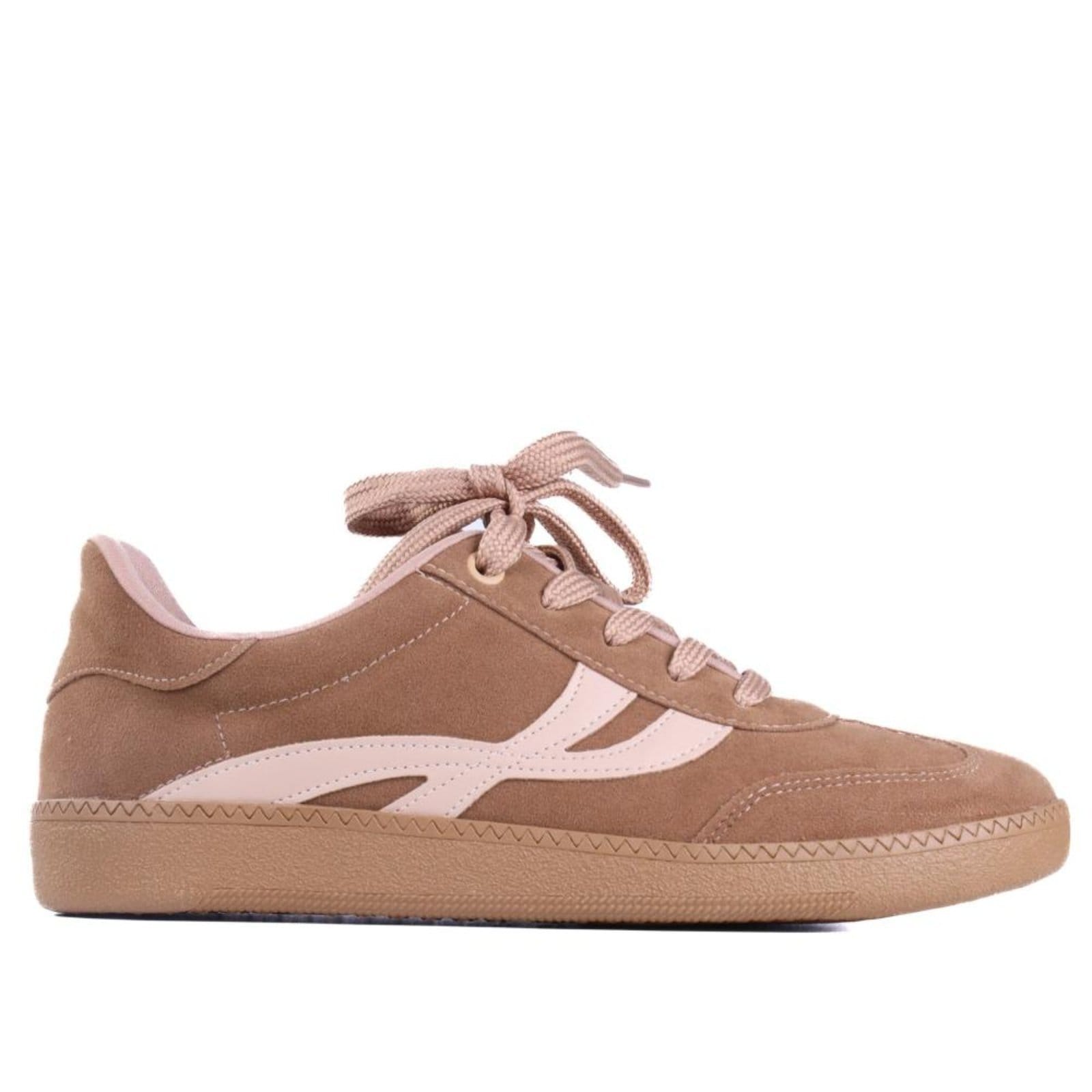 Vista 2 Tênis Feminino Quiz 69-1739 Amendoa Quiz incolor