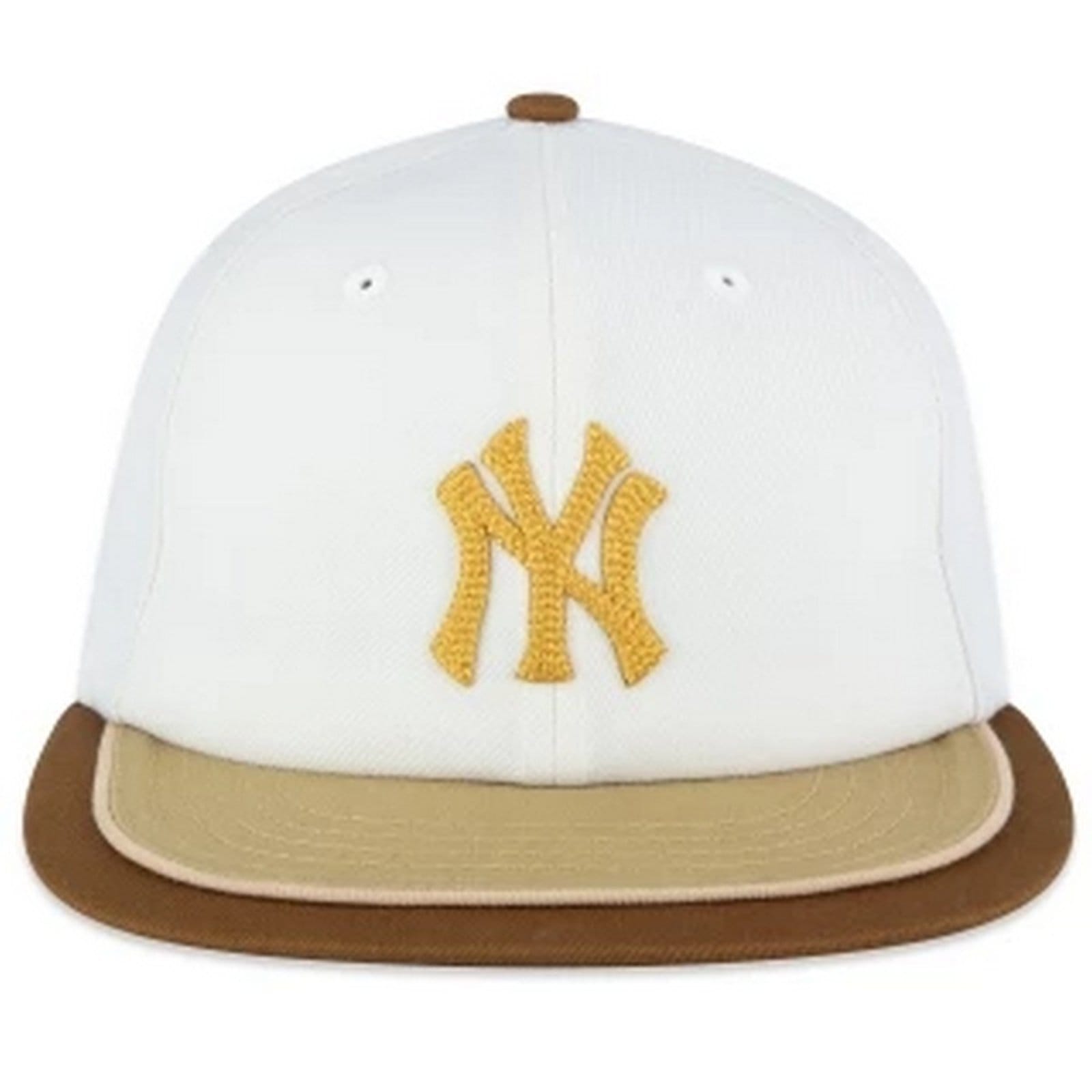 Vista 2 Boné New Era 19TWENTY New York Yankees MLB Off White new era off-white white