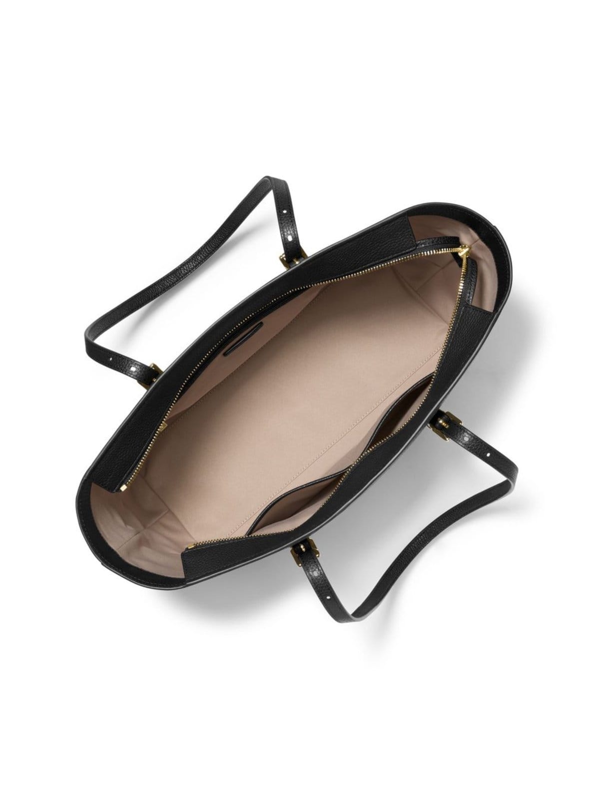 Vista 2 Bolsa Tote Quinn Grande De Couro 30T5gqnt9l001 Michael Kors preto