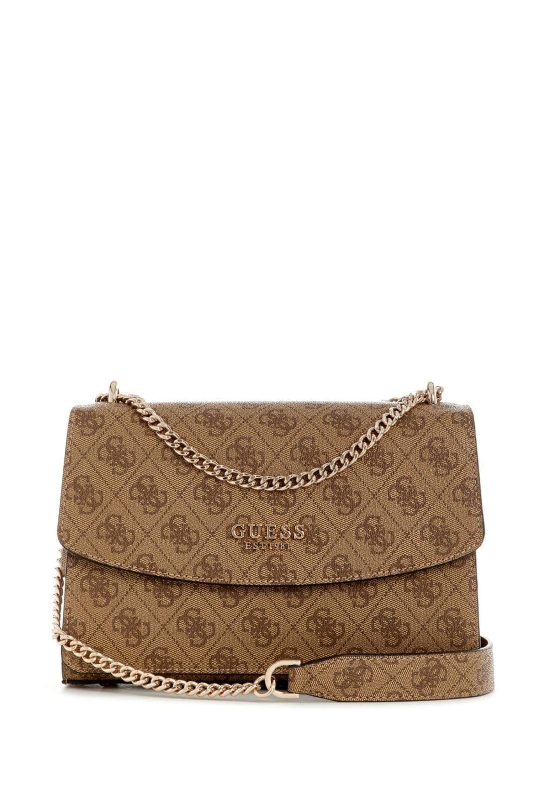 Bolsa Guess Calista Convertible Xbody Flap Bege