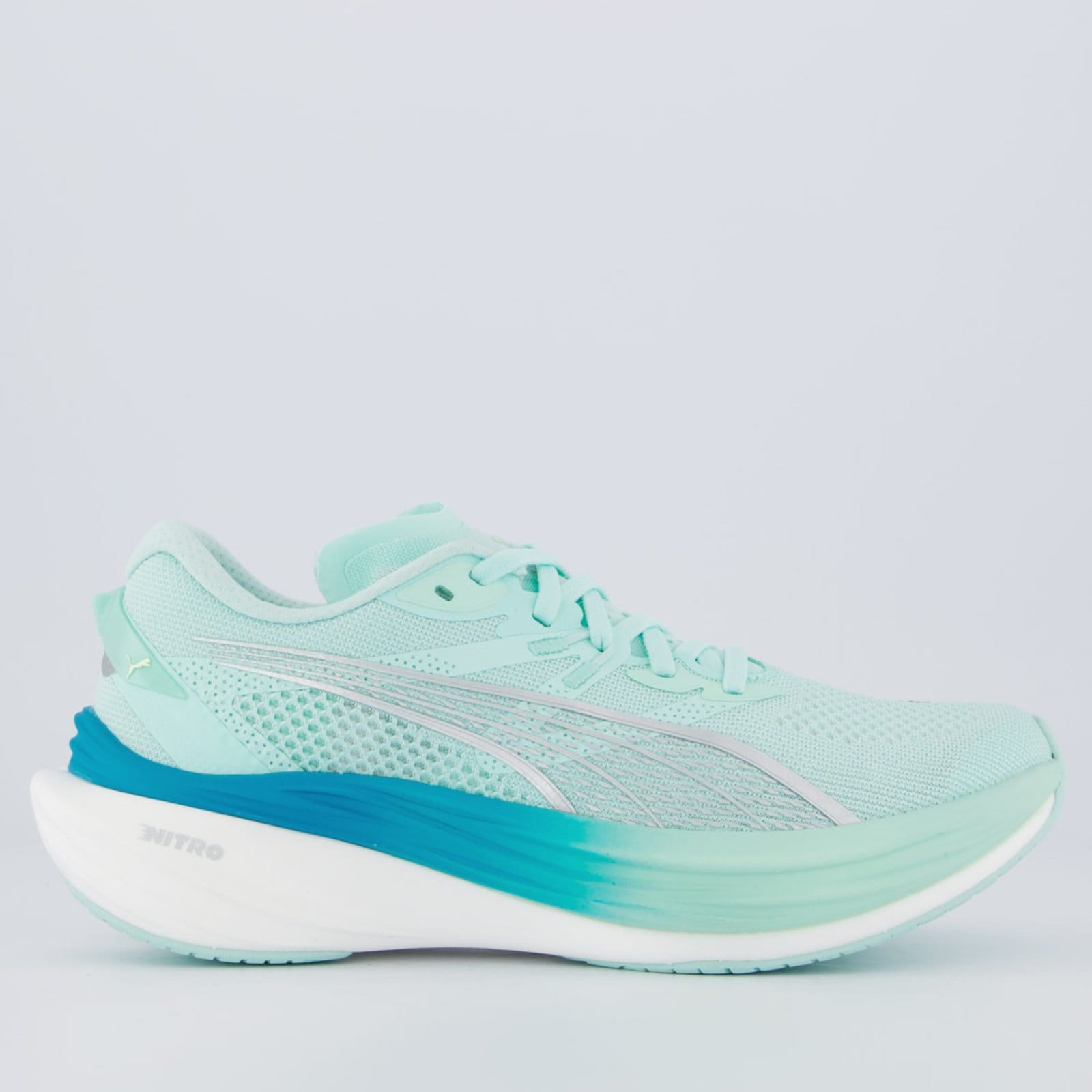 Tênis Puma Deviate Nitro 3 Wns Feminino e Branco