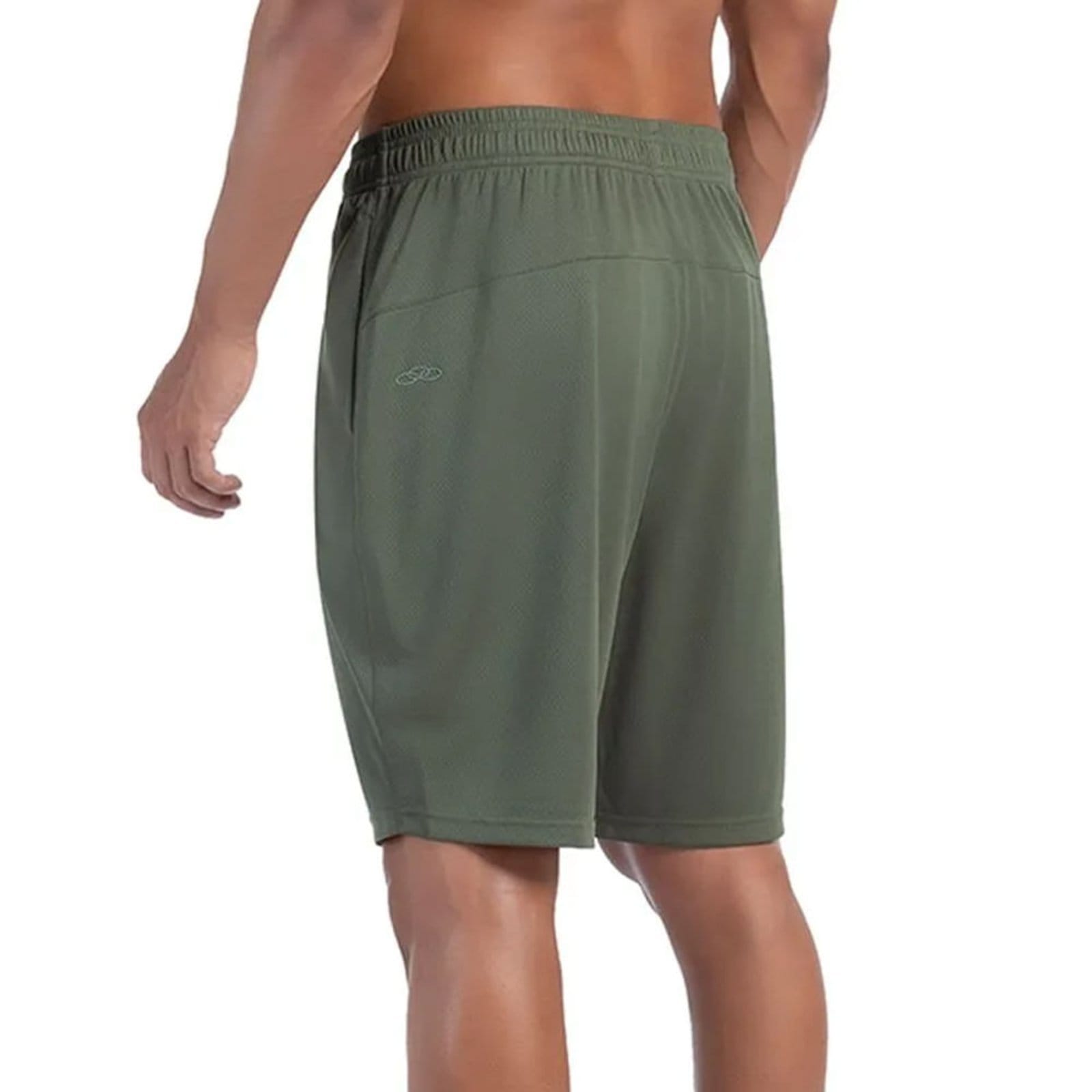 Vista 2 Bermuda Masculina Olympikus Line Mesh 7 Dry Action OLYMPIKUS verde