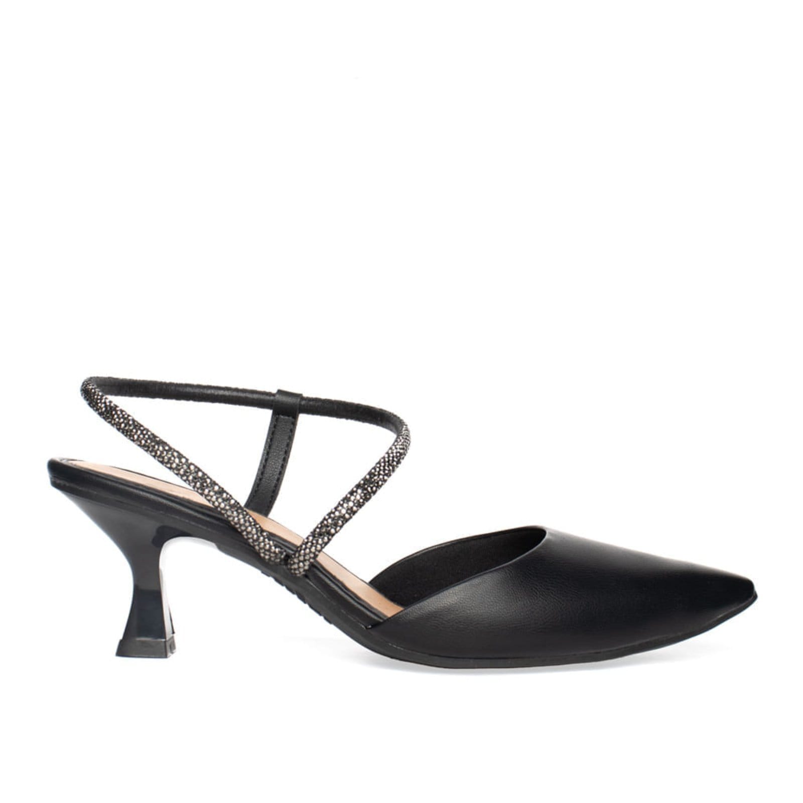 Sapato Mississipi de Salto Baixo Bico Fino