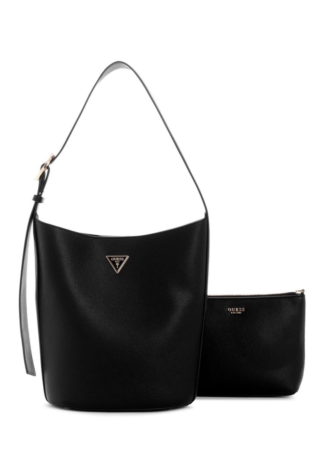 Vista 2 Bolsa Guess Meridian II Bucket Guess preto