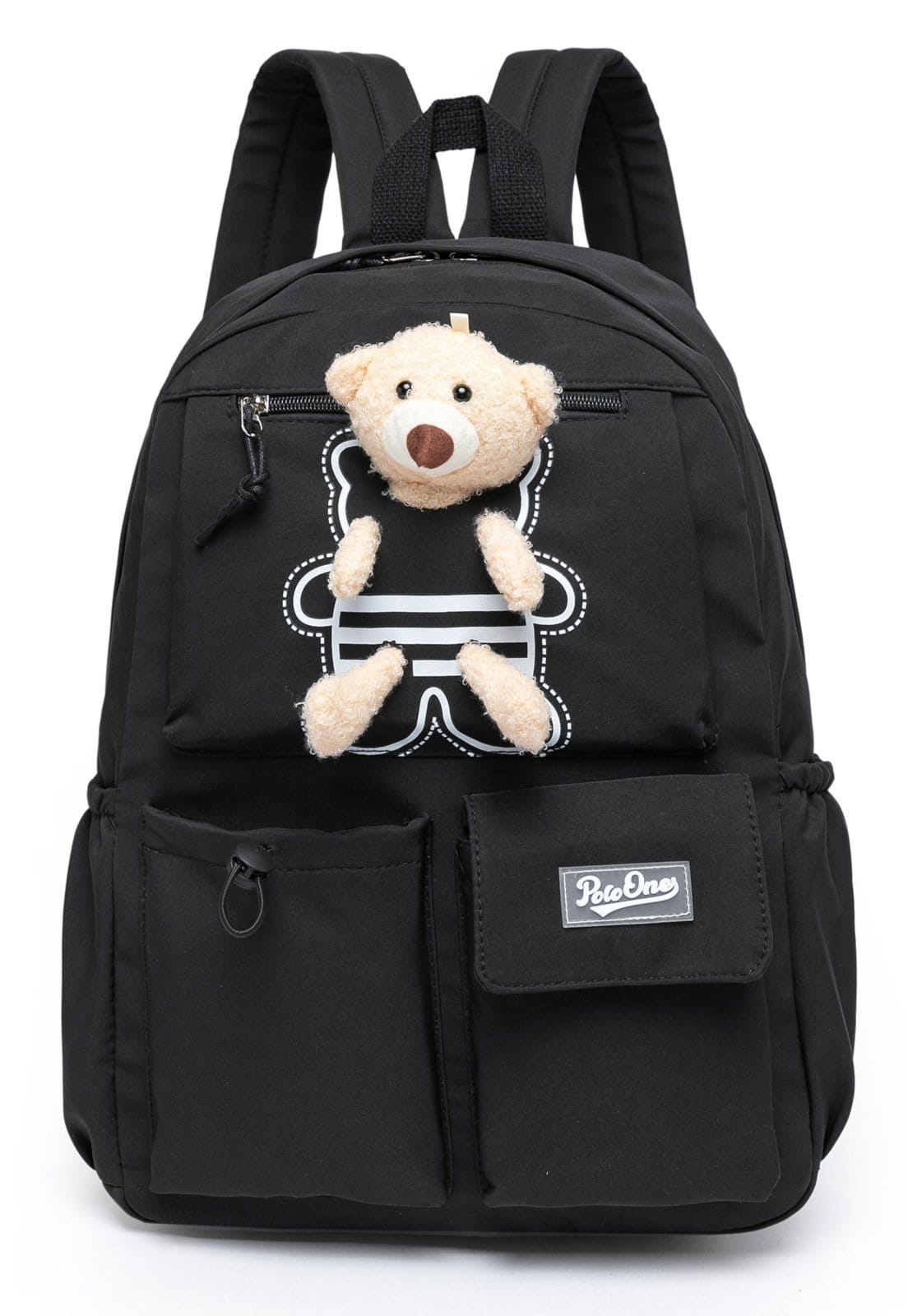 Mochila Polo One Feminina Escolar Juvenil Menina Resistente